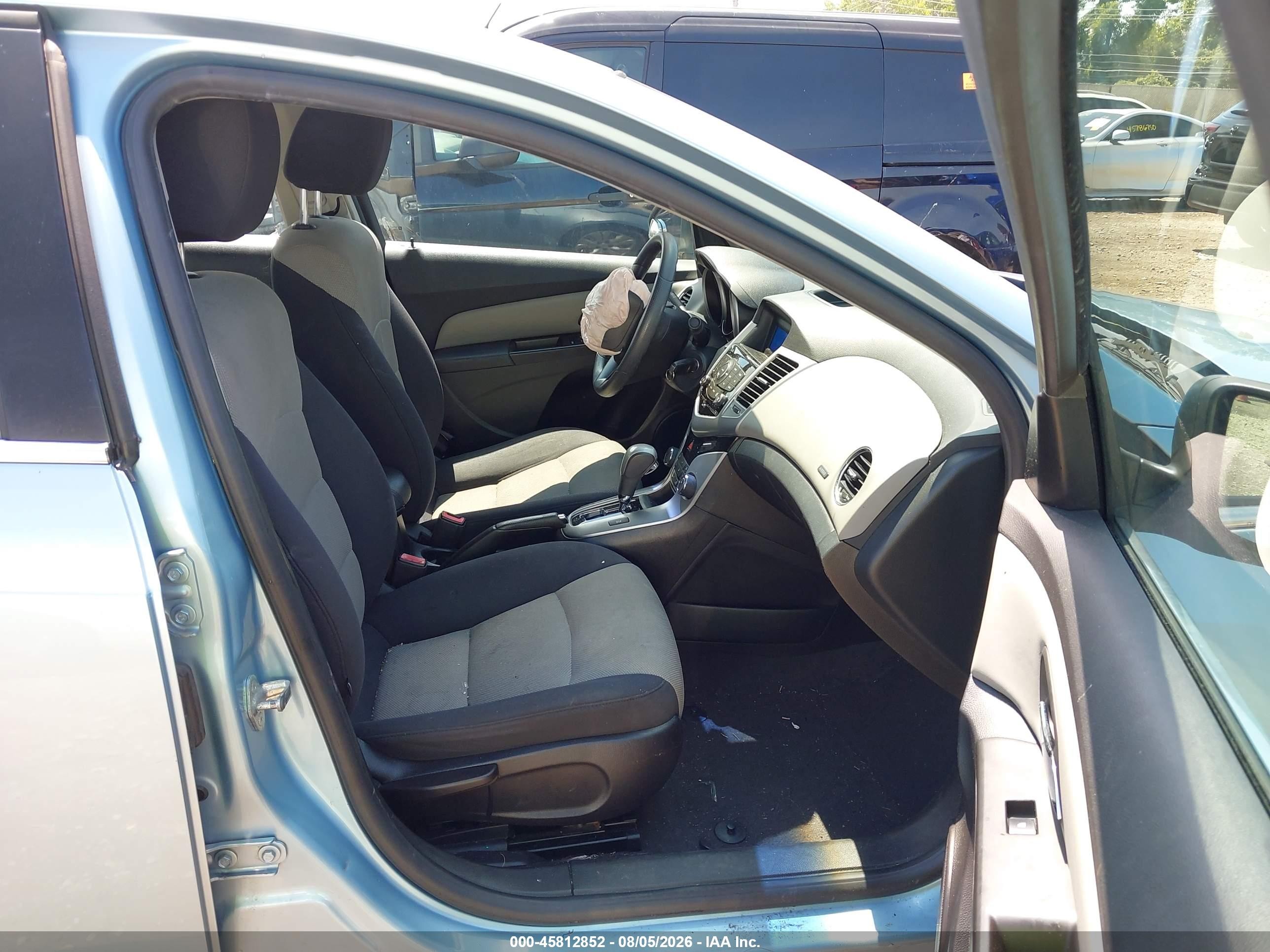 2012 Chevrolet Cruze Ls Light Blue vin: 1G1PC5SH2C7261947