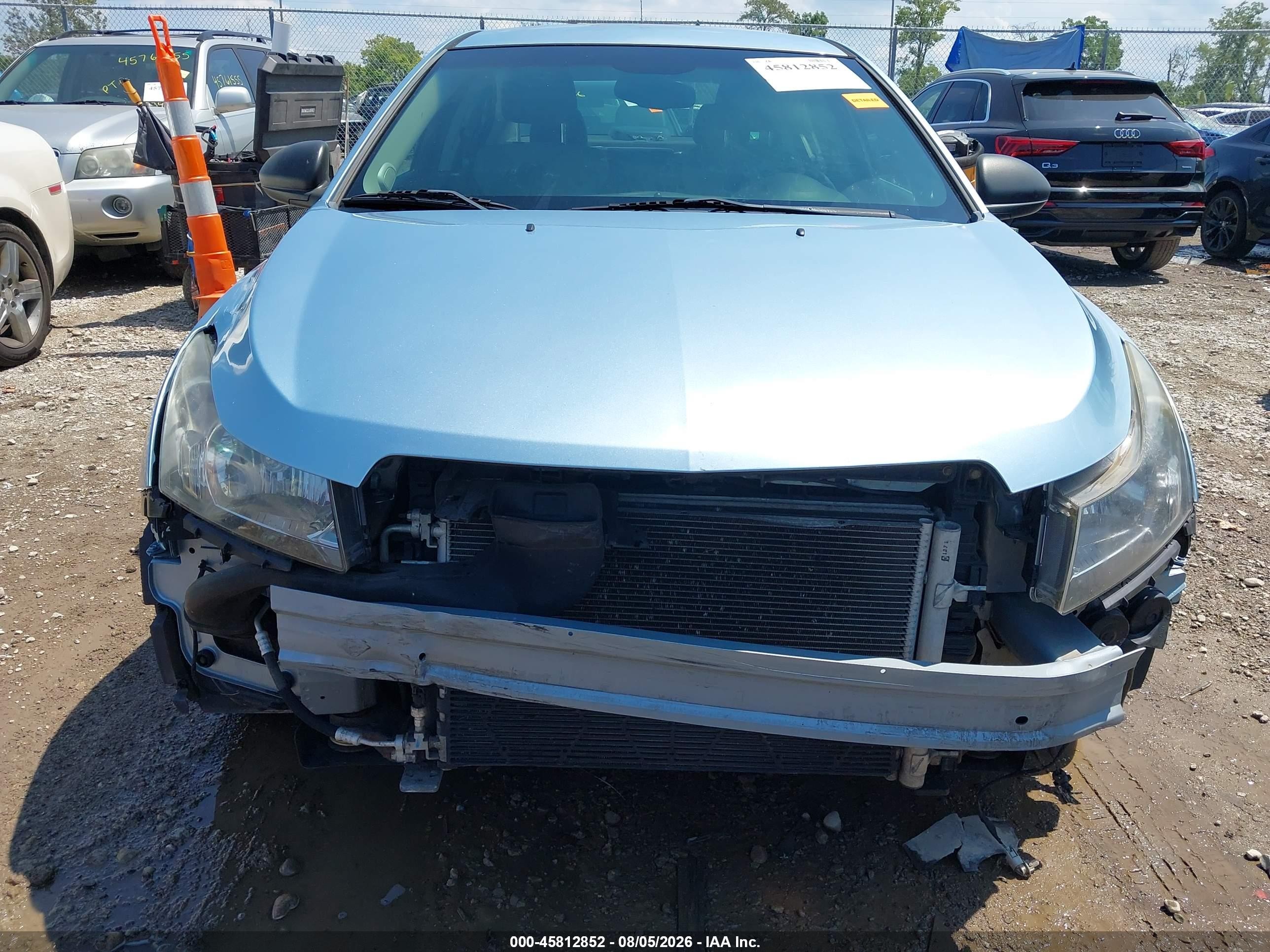 2012 Chevrolet Cruze Ls Light Blue vin: 1G1PC5SH2C7261947