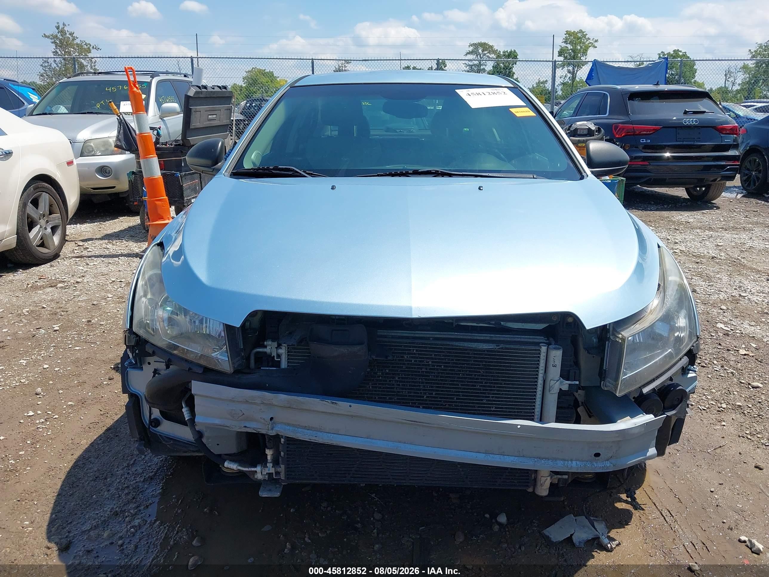 2012 Chevrolet Cruze Ls Light Blue vin: 1G1PC5SH2C7261947