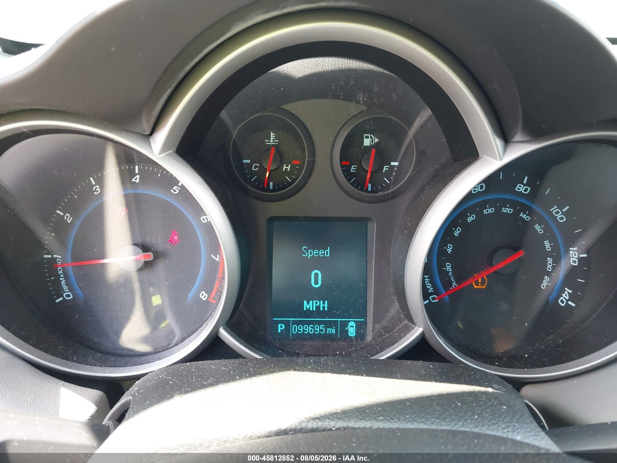 2012 Chevrolet Cruze Ls Light Blue vin: 1G1PC5SH2C7261947