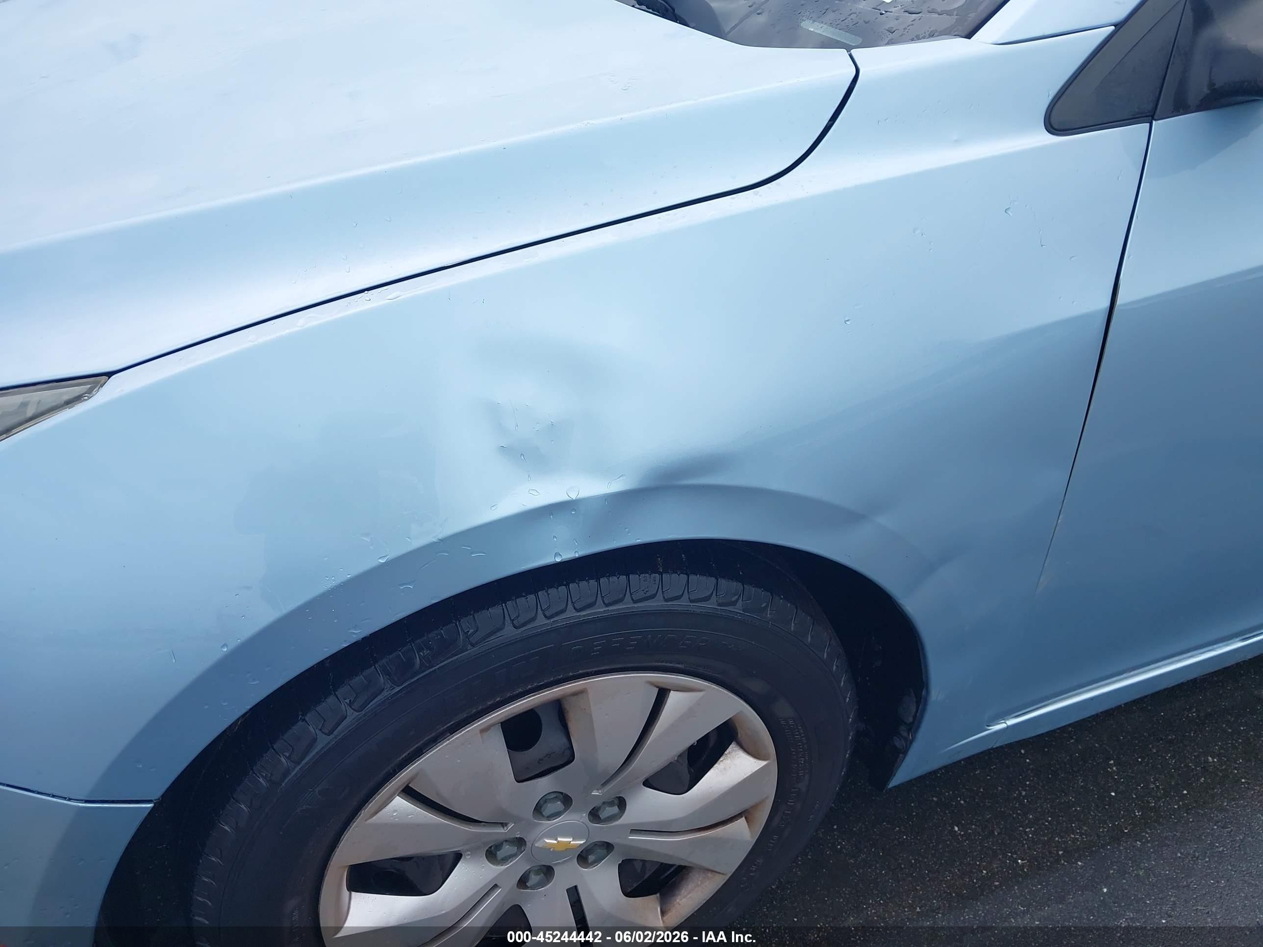 2012 Chevrolet Cruze Ls Light Blue vin: 1G1PC5SH2C7286461
