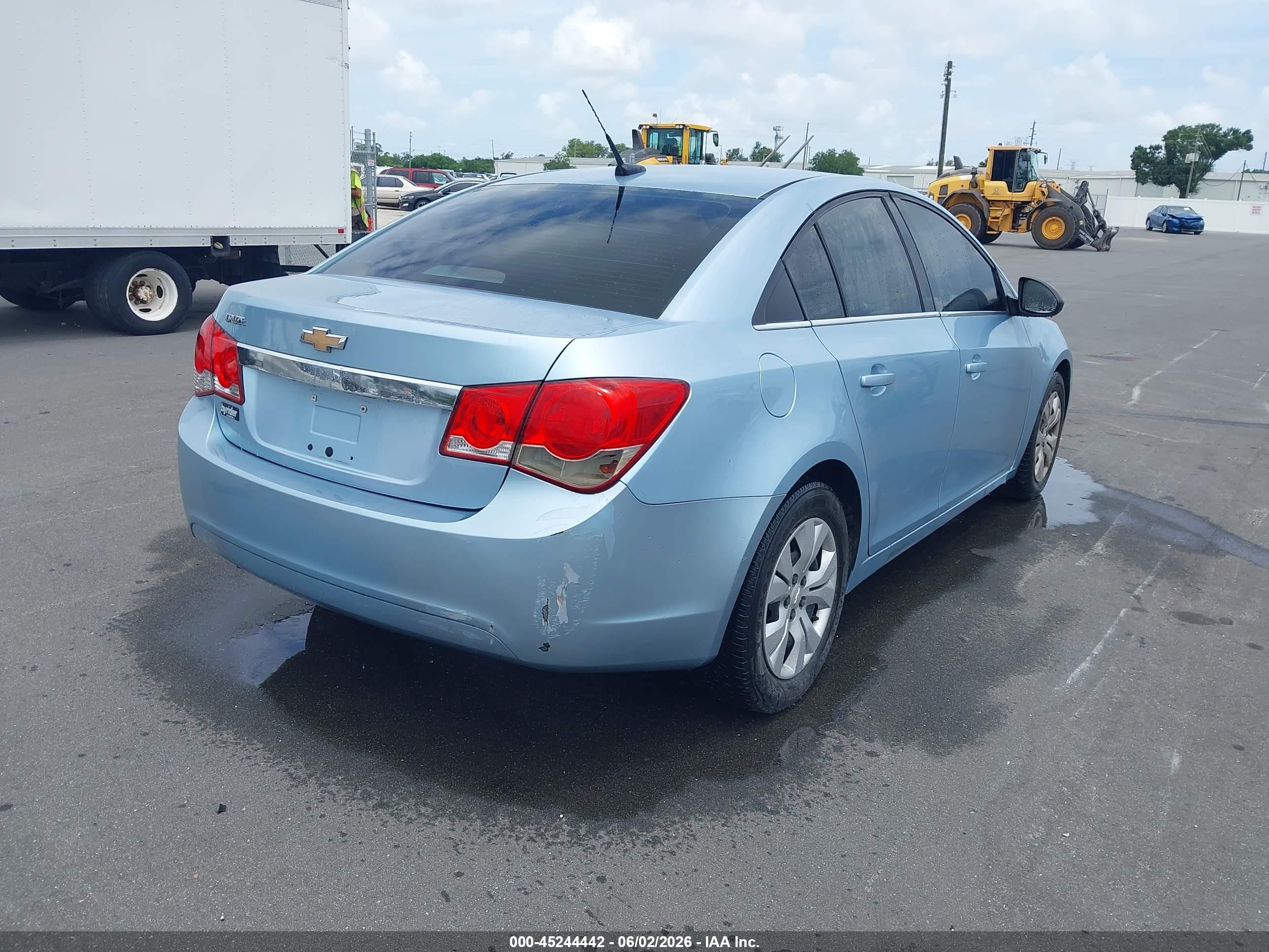 2012 Chevrolet Cruze Ls Light Blue vin: 1G1PC5SH2C7286461