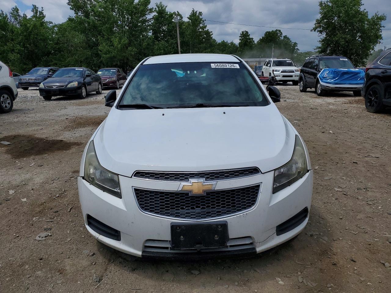 2012 Chevrolet Cruze Ls White vin: 1G1PC5SH2C7287691