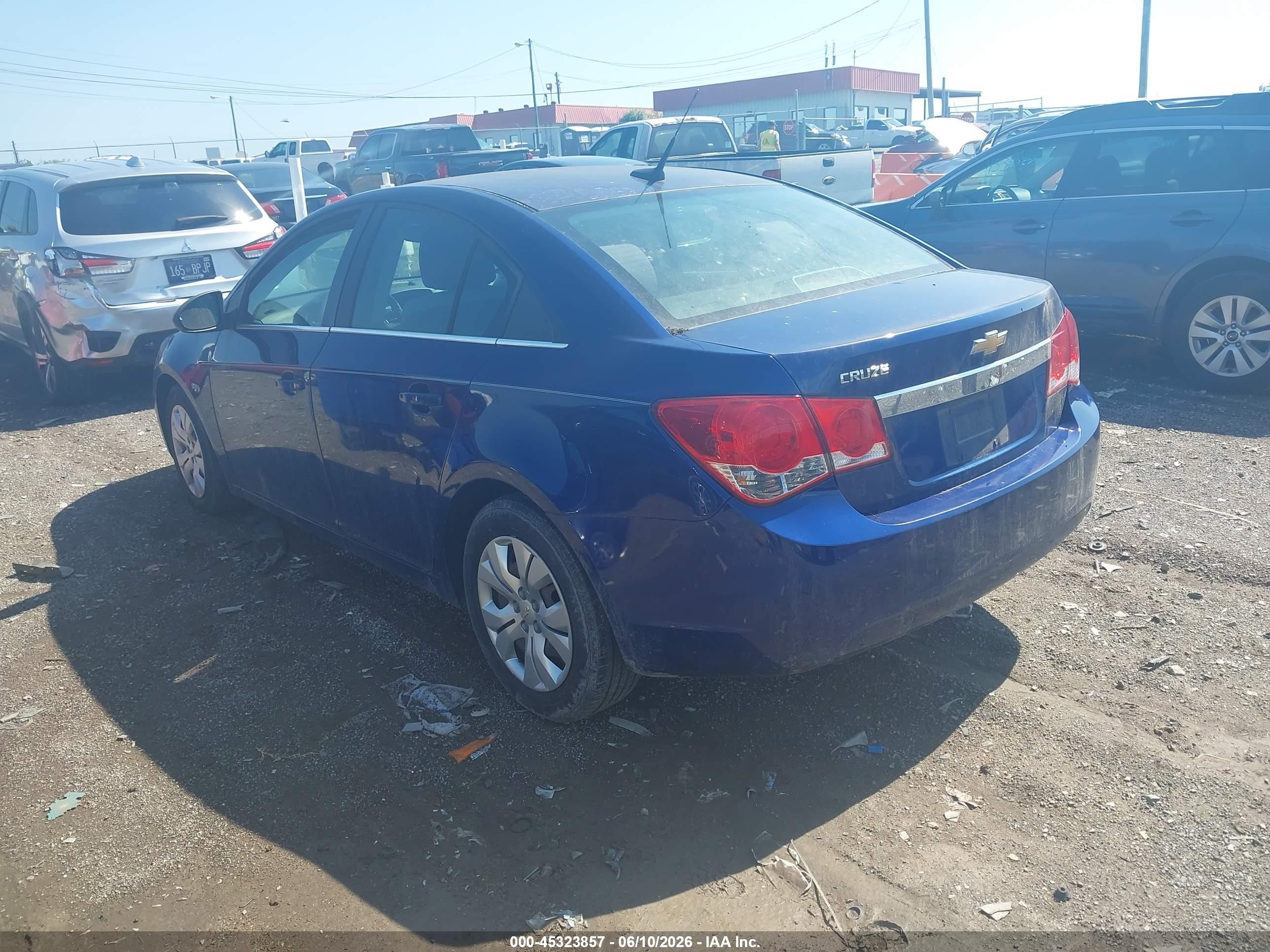 2012 Chevrolet Cruze Ls Синий vin: 1G1PC5SH2C7310483