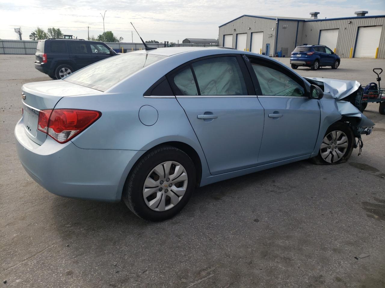 2012 Chevrolet Cruze Ls Blue vin: 1G1PC5SH2C7312976