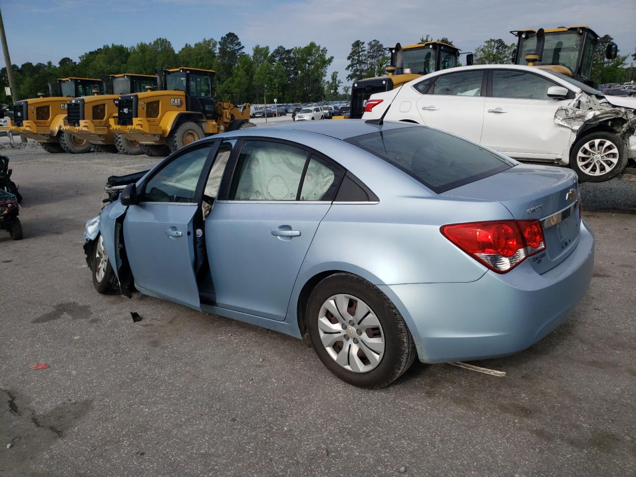 2012 Chevrolet Cruze Ls Blue vin: 1G1PC5SH2C7312976