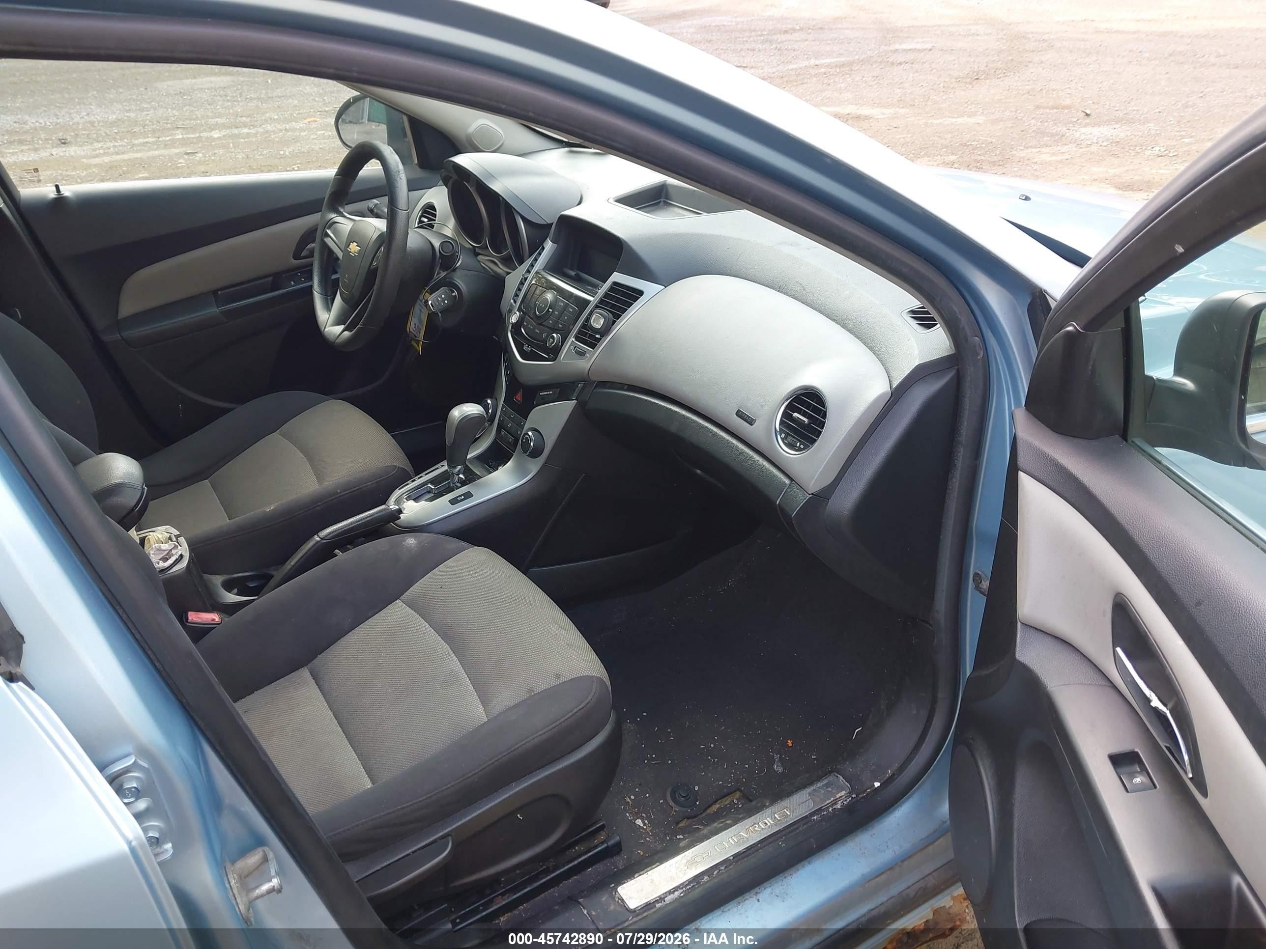 2012 Chevrolet Cruze Ls Синий vin: 1G1PC5SH2C7314792
