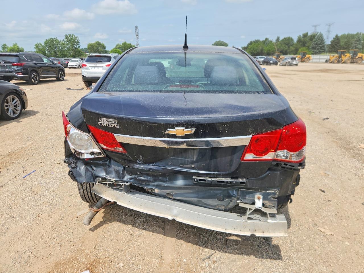 2012 Chevrolet Cruze Ls Black vin: 1G1PC5SH2C7393736