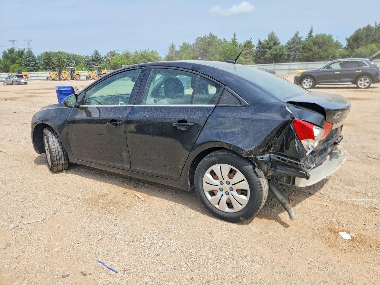 2012 Chevrolet Cruze Ls Black vin: 1G1PC5SH2C7393736