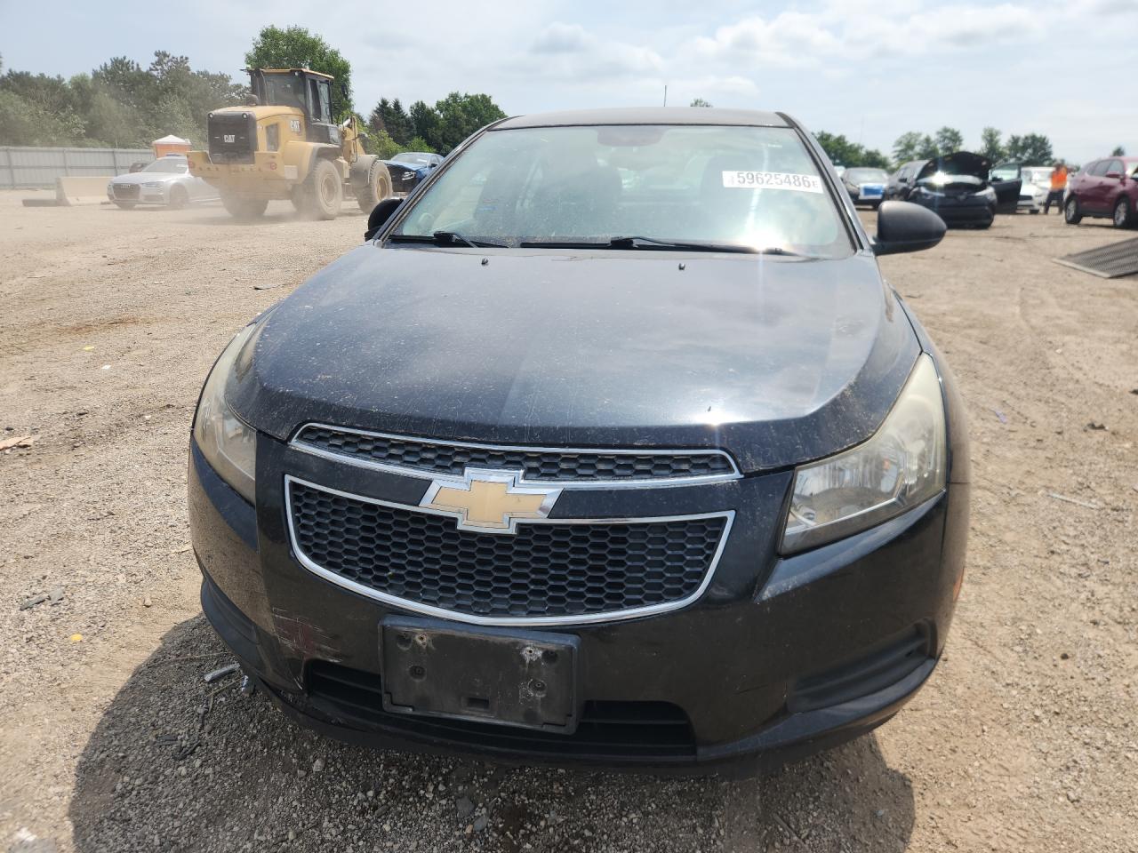 2012 Chevrolet Cruze Ls Black vin: 1G1PC5SH2C7393736