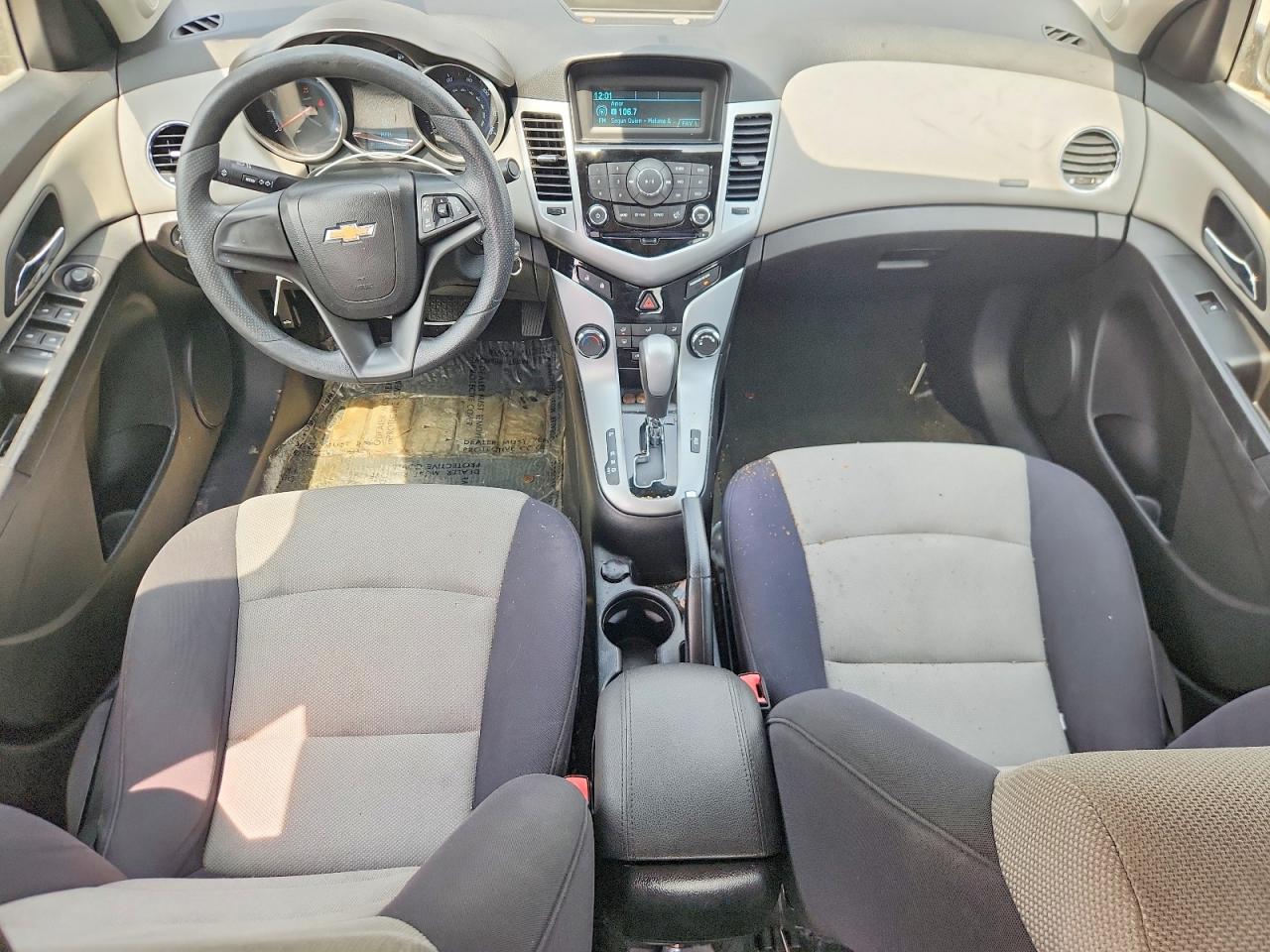 2012 Chevrolet Cruze Ls Black vin: 1G1PC5SH2C7393736