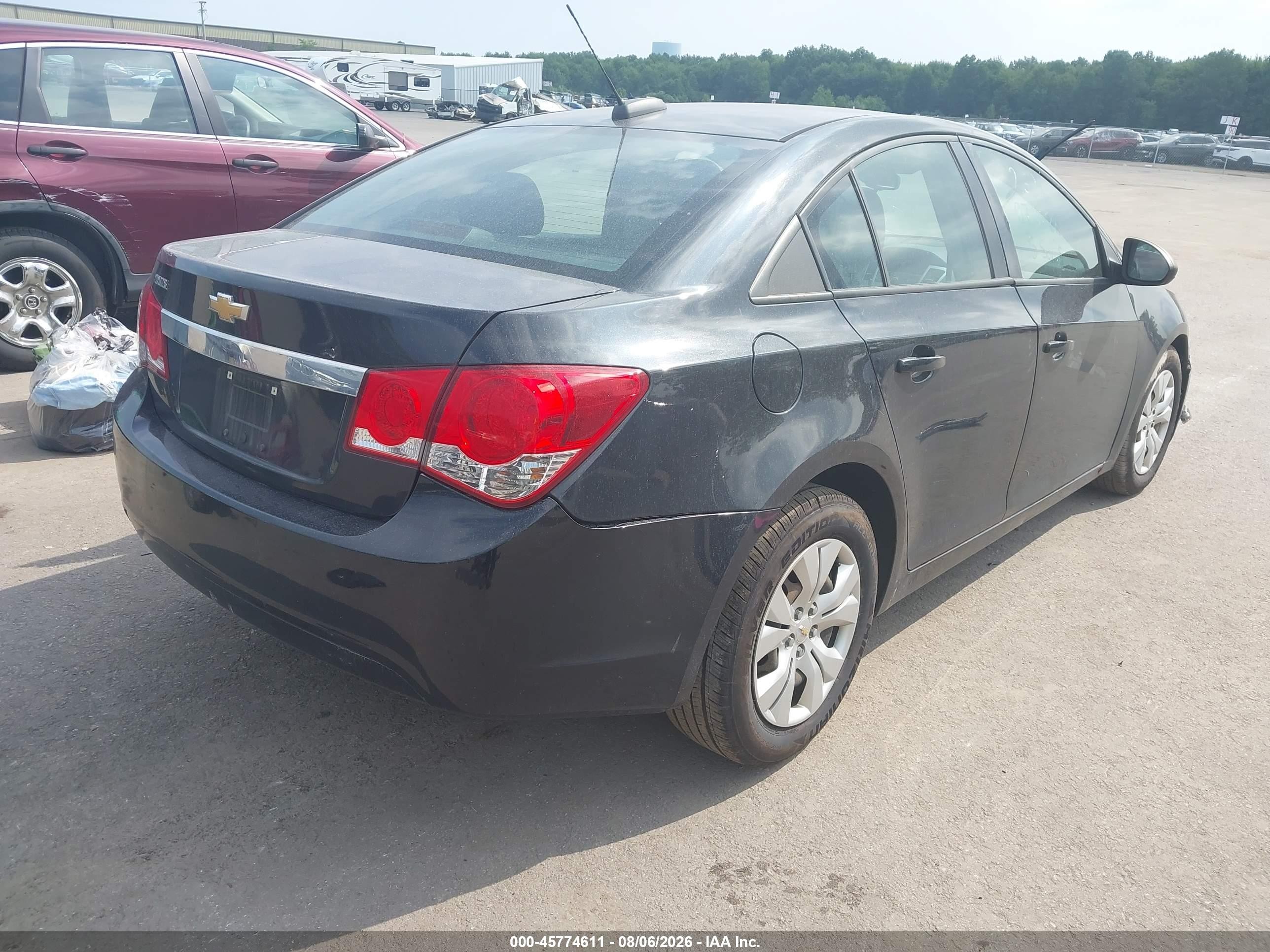 2016 Chevrolet Cruze Limited Ls Auto Black vin: 1G1PC5SH2G7143175