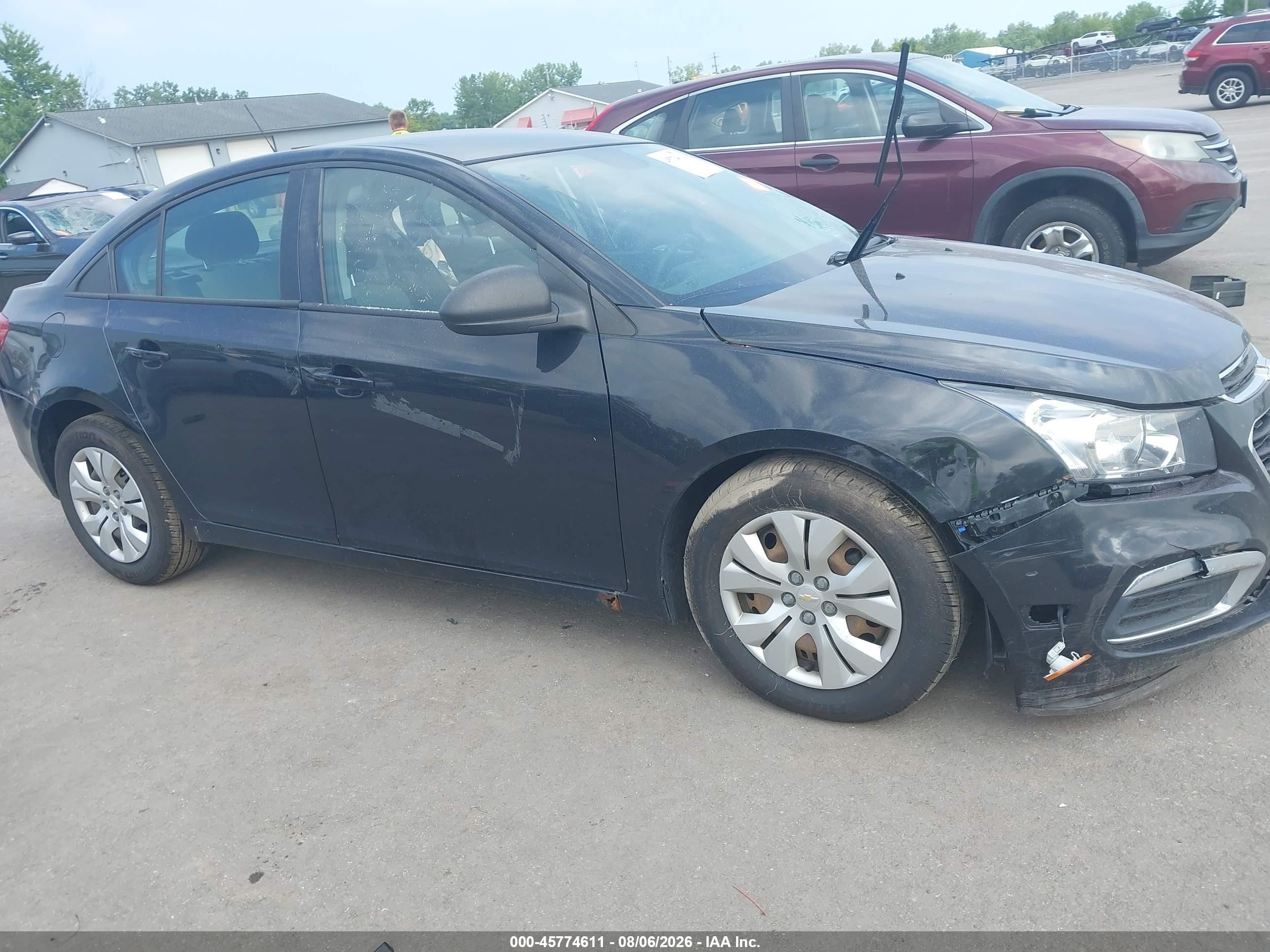2016 Chevrolet Cruze Limited Ls Auto Black vin: 1G1PC5SH2G7143175