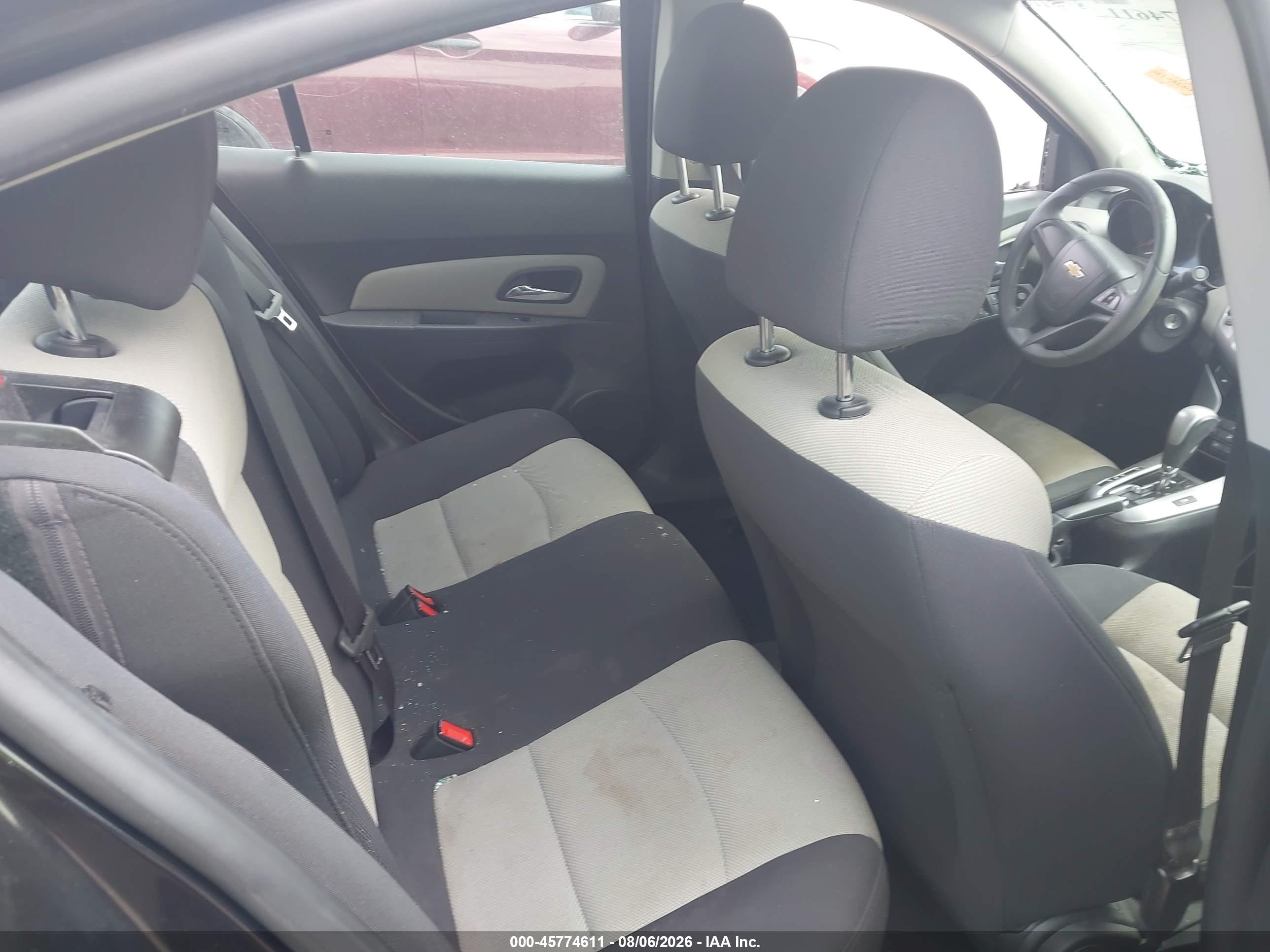 2016 Chevrolet Cruze Limited Ls Auto Black vin: 1G1PC5SH2G7143175