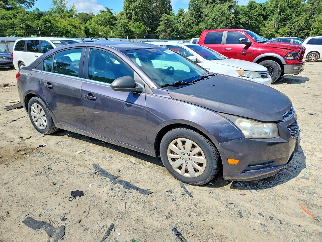 2011 Chevrolet Cruze Ls Charcoal vin: 1G1PC5SH3B7114681
