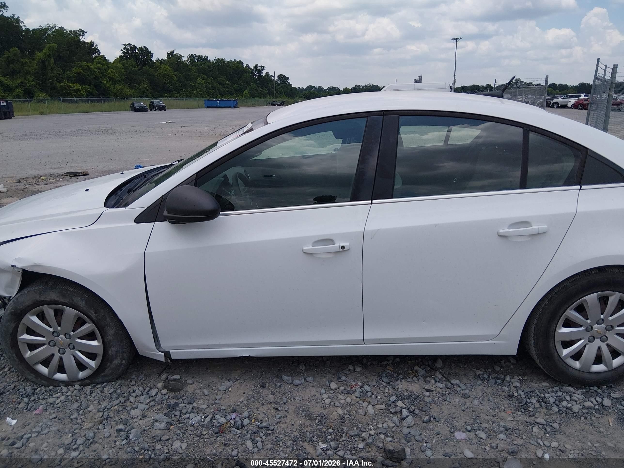 2011 Chevrolet Cruze Ls White vin: 1G1PC5SH3B7184374