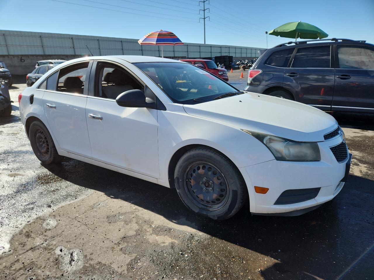 2012 Chevrolet Cruze Ls White vin: 1G1PC5SH3C7261746