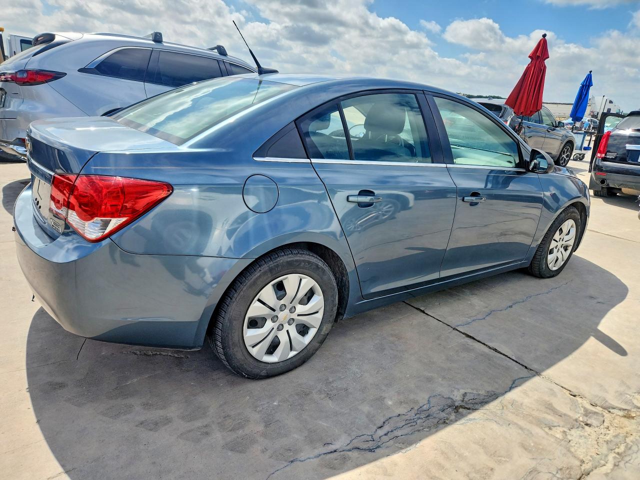 2012 Chevrolet Cruze Ls Teal vin: 1G1PC5SH3C7290146