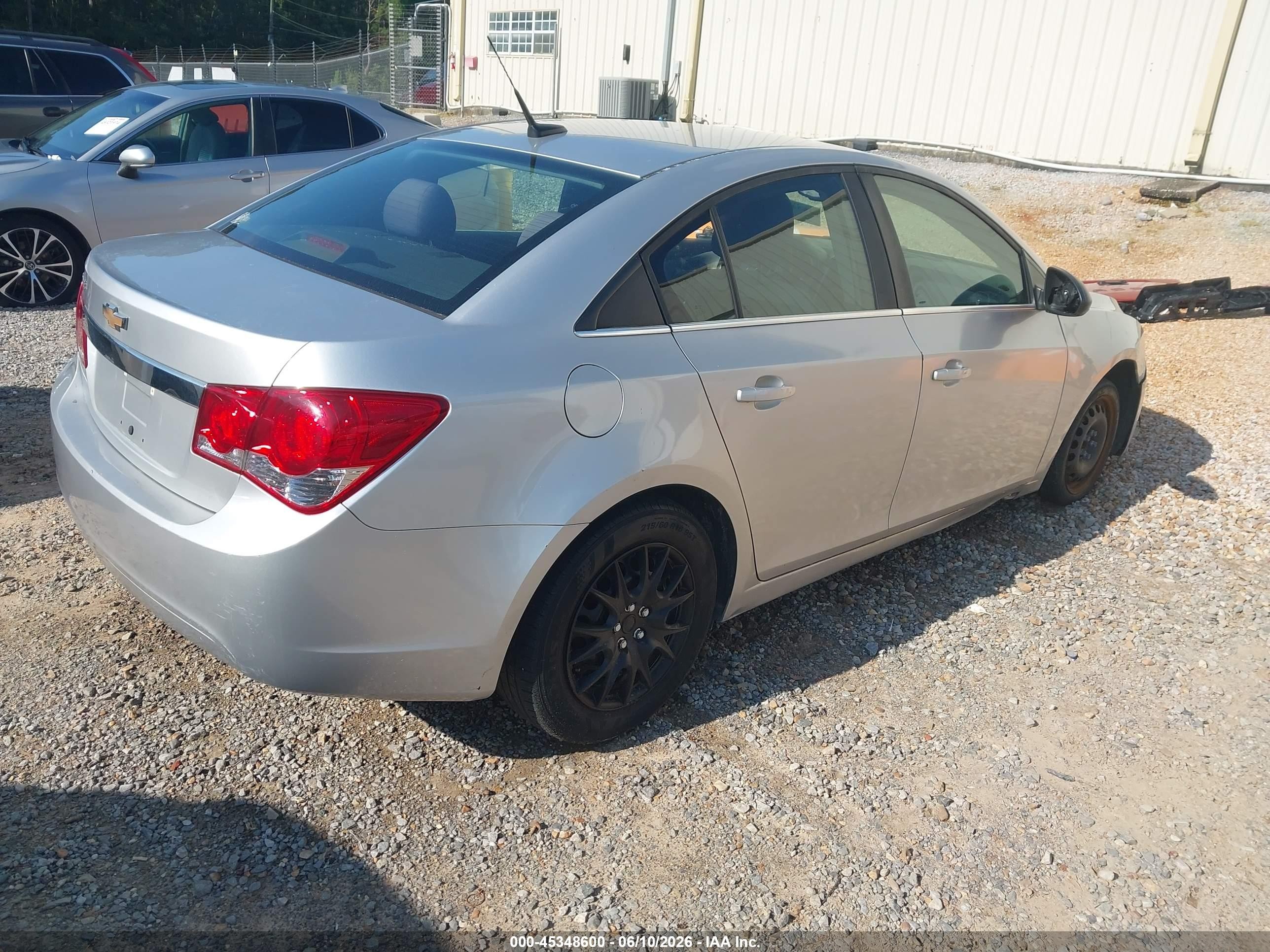 2012 Chevrolet Cruze Ls Gray vin: 1G1PC5SH3C7351561