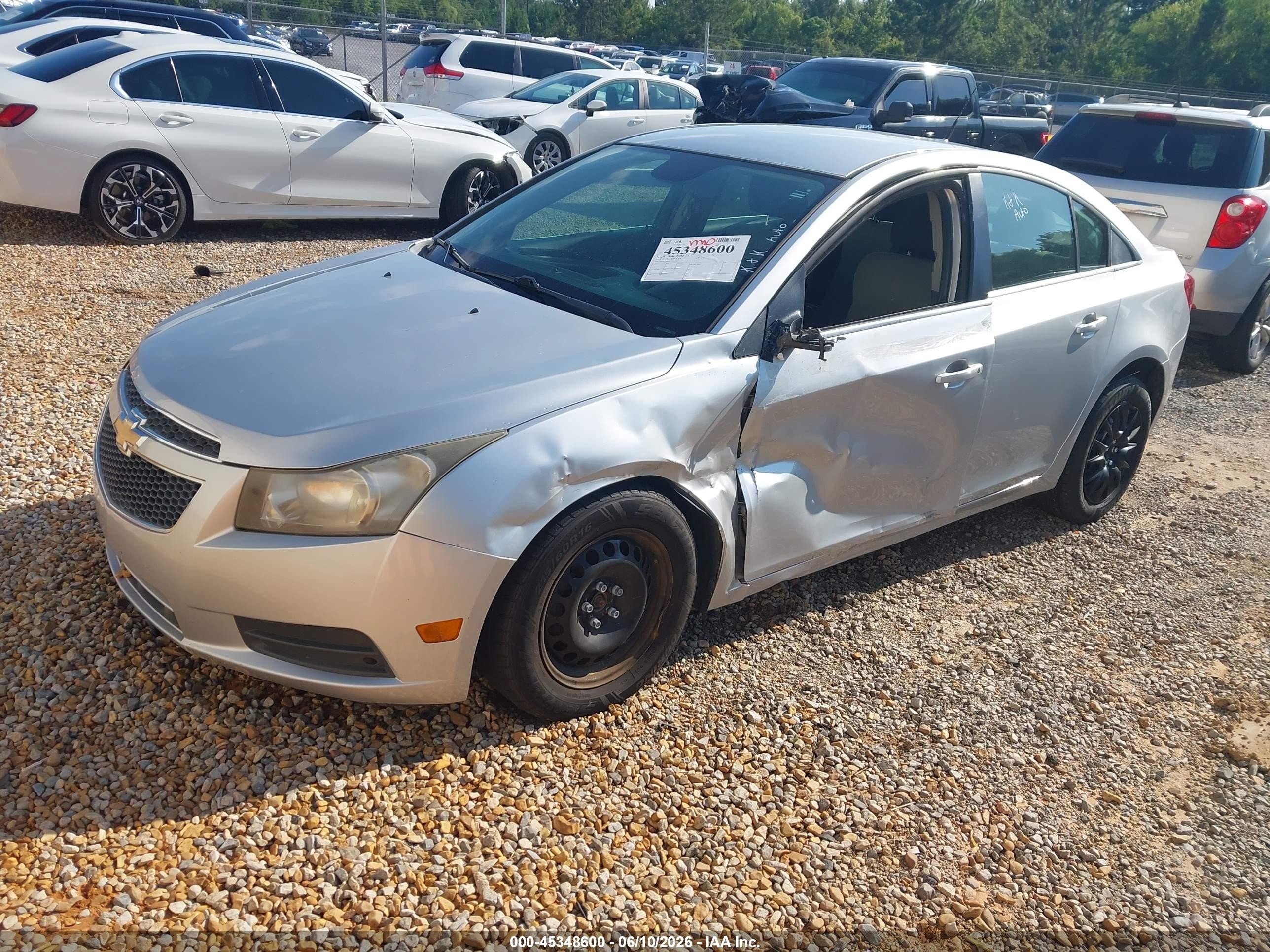 2012 Chevrolet Cruze Ls Gray vin: 1G1PC5SH3C7351561