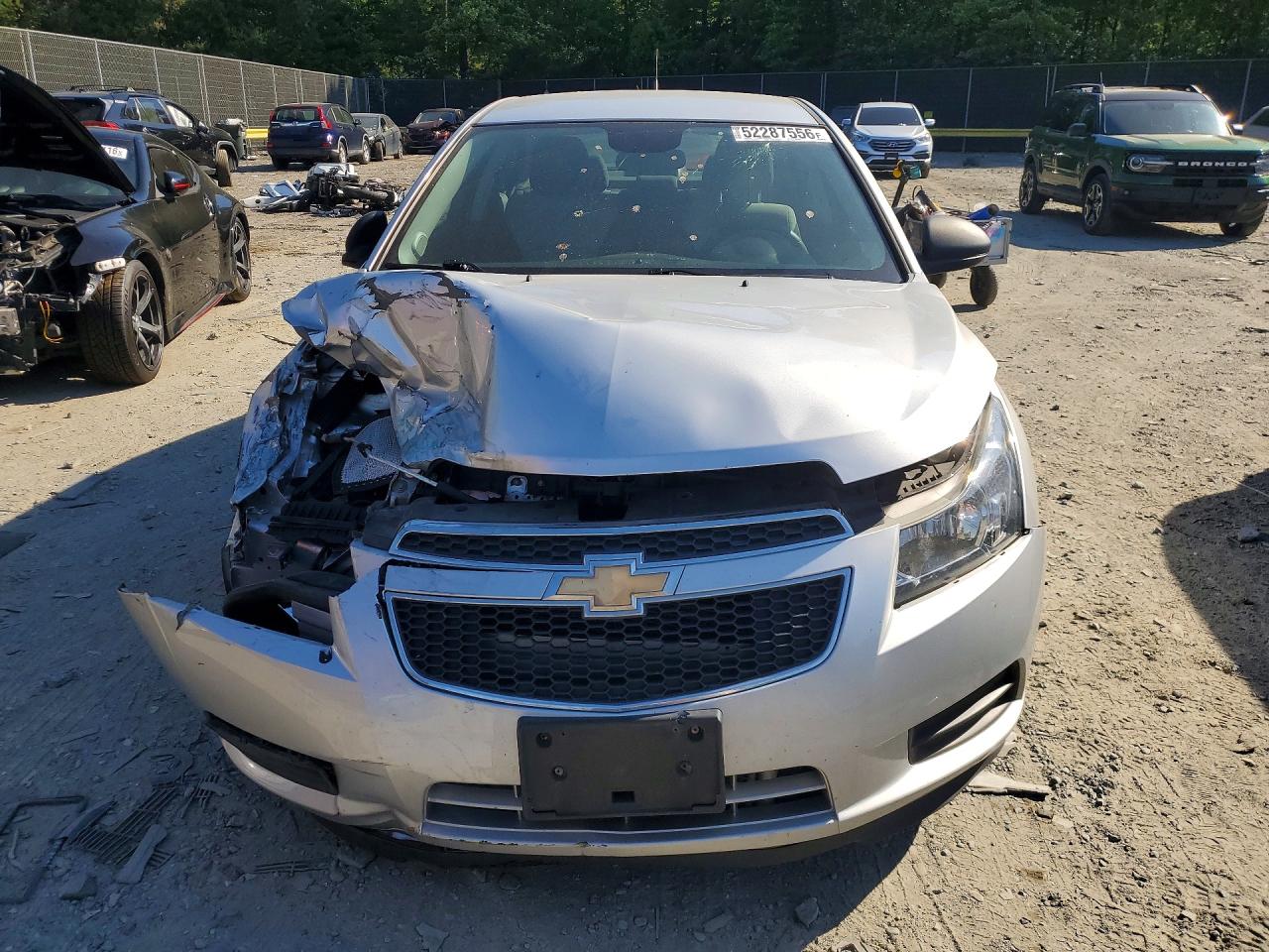 2011 Chevrolet Cruze Ls Silver vin: 1G1PC5SH4B7115550
