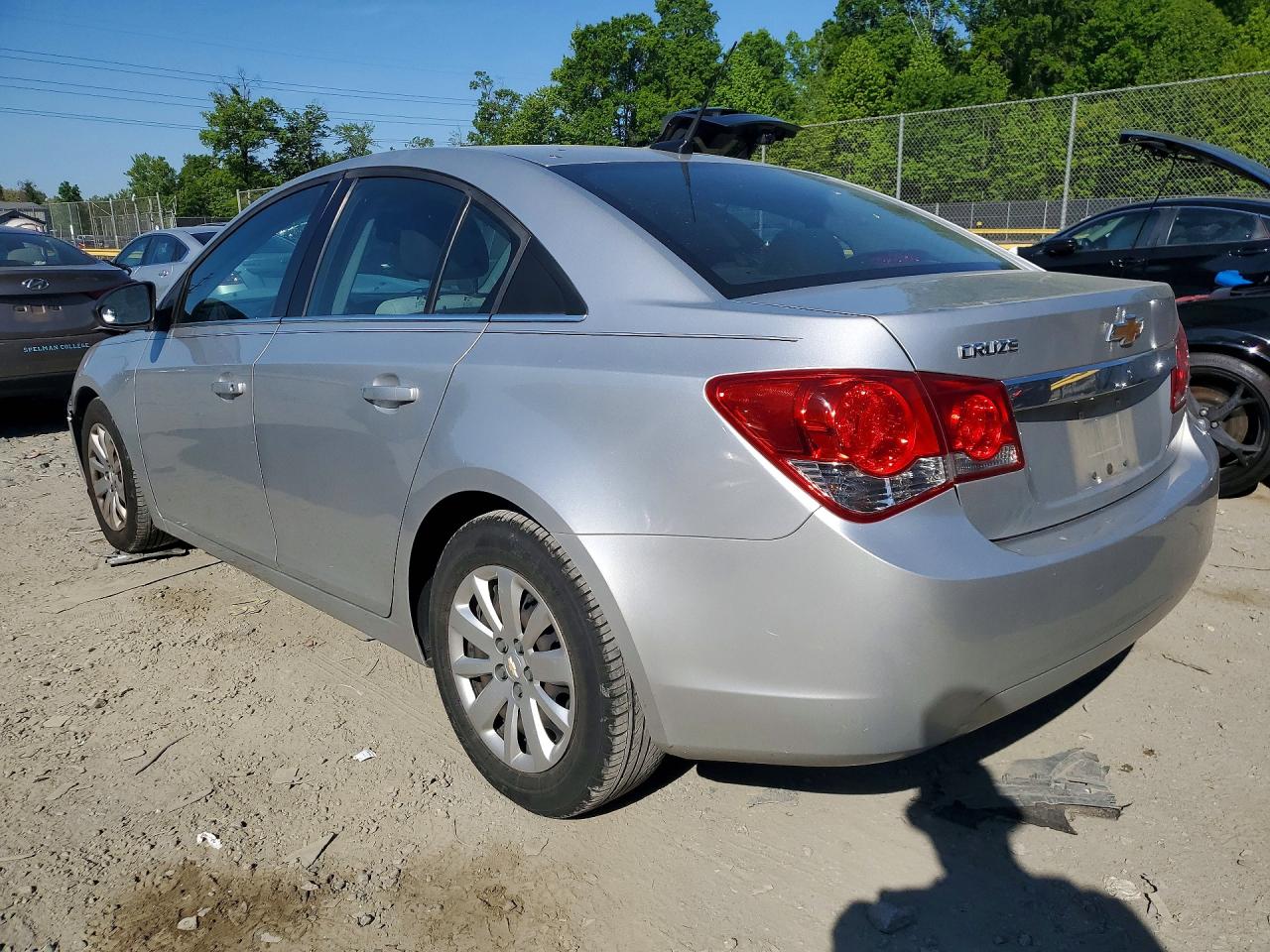 2011 Chevrolet Cruze Ls Silver vin: 1G1PC5SH4B7115550