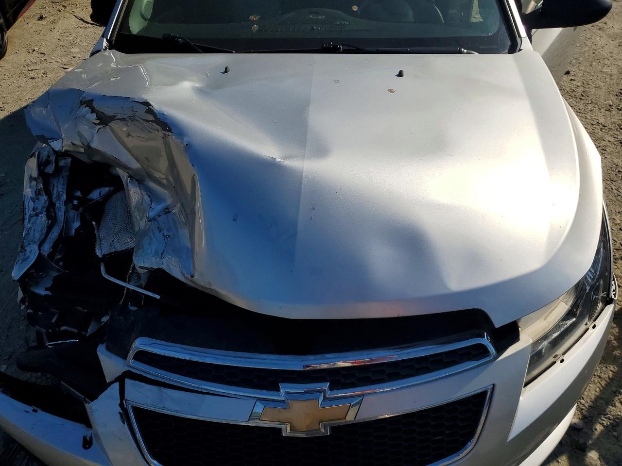 2011 Chevrolet Cruze Ls Silver vin: 1G1PC5SH4B7115550
