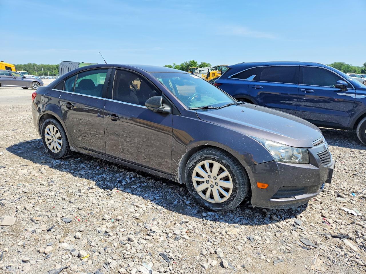 2011 Chevrolet Cruze Ls Gray vin: 1G1PC5SH4B7120294