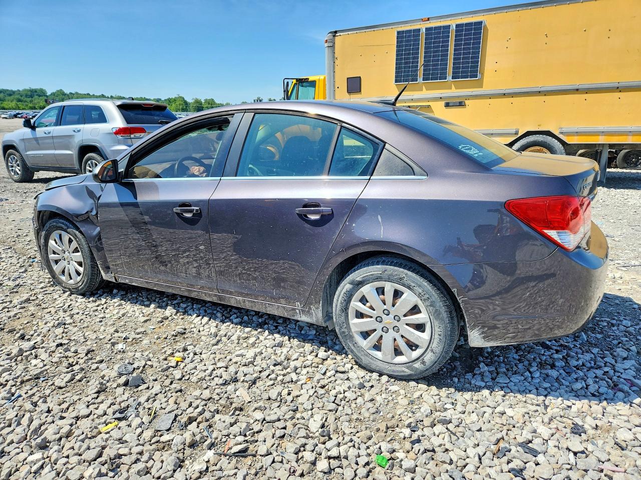 2011 Chevrolet Cruze Ls Gray vin: 1G1PC5SH4B7120294