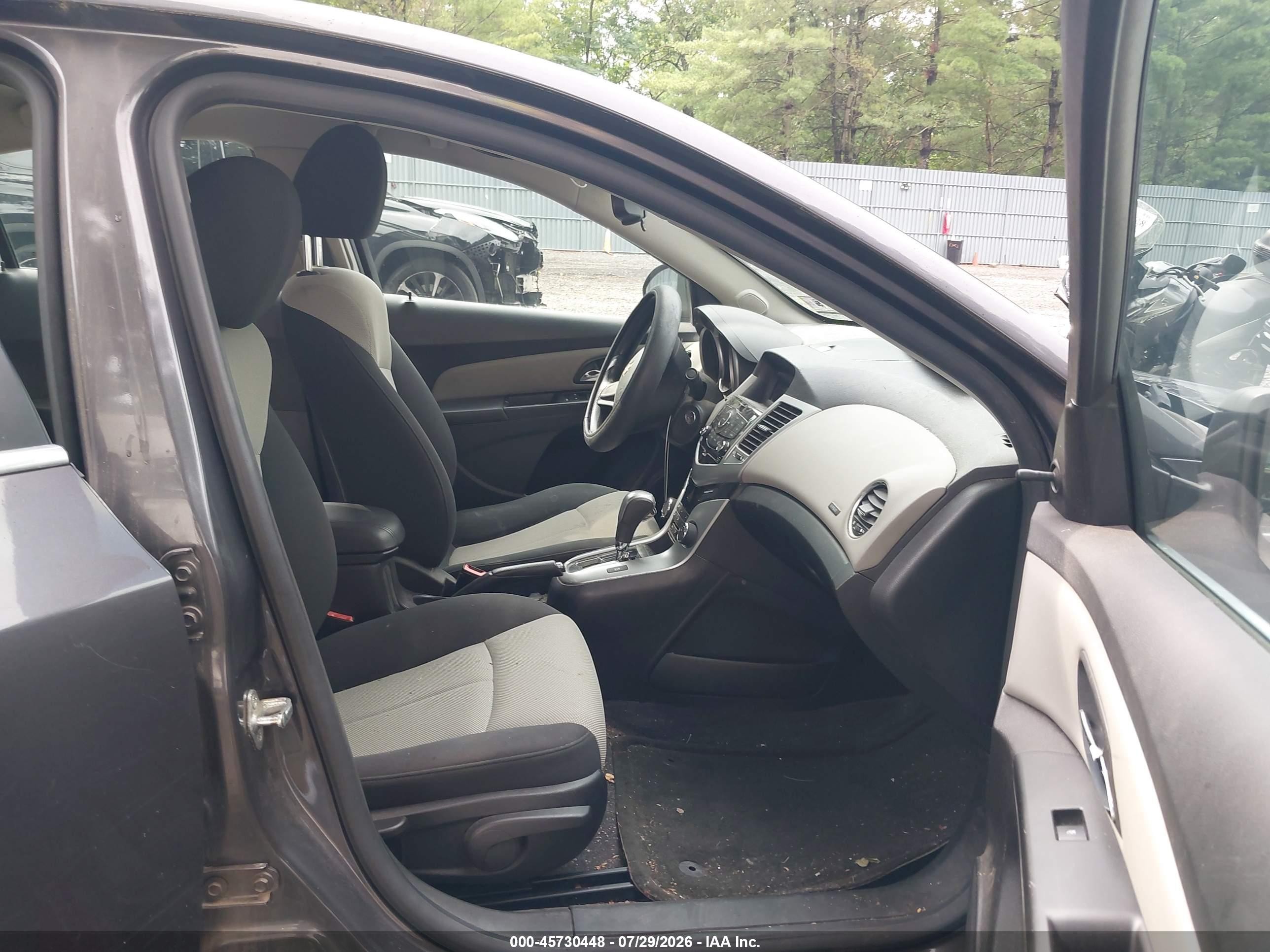 2011 Chevrolet Cruze Ls Black vin: 1G1PC5SH4B7162240