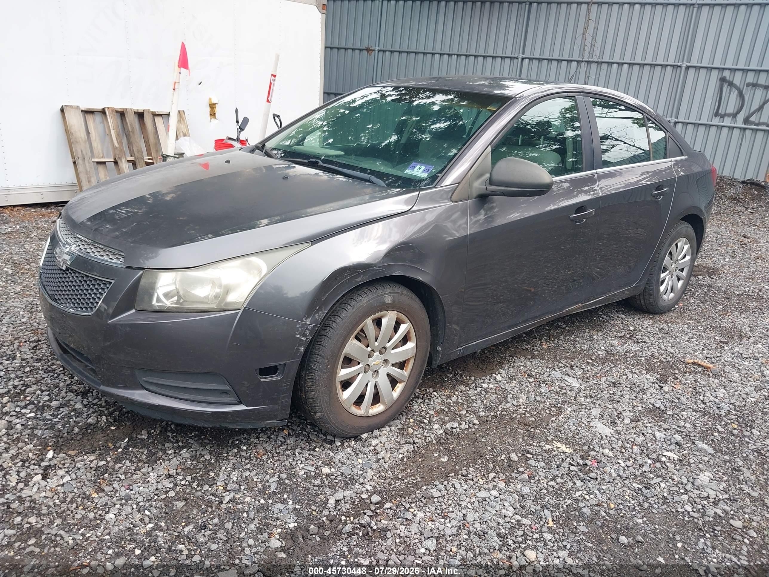 2011 Chevrolet Cruze Ls Black vin: 1G1PC5SH4B7162240