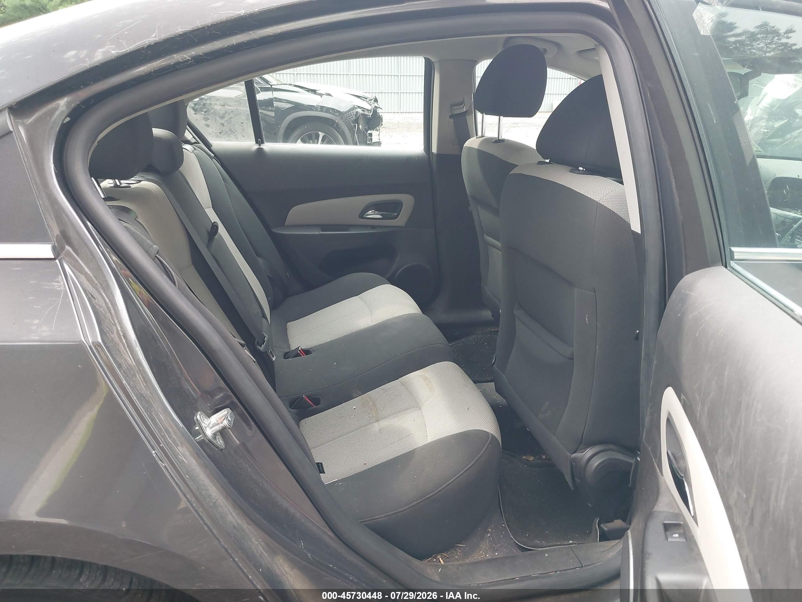 2011 Chevrolet Cruze Ls Black vin: 1G1PC5SH4B7162240