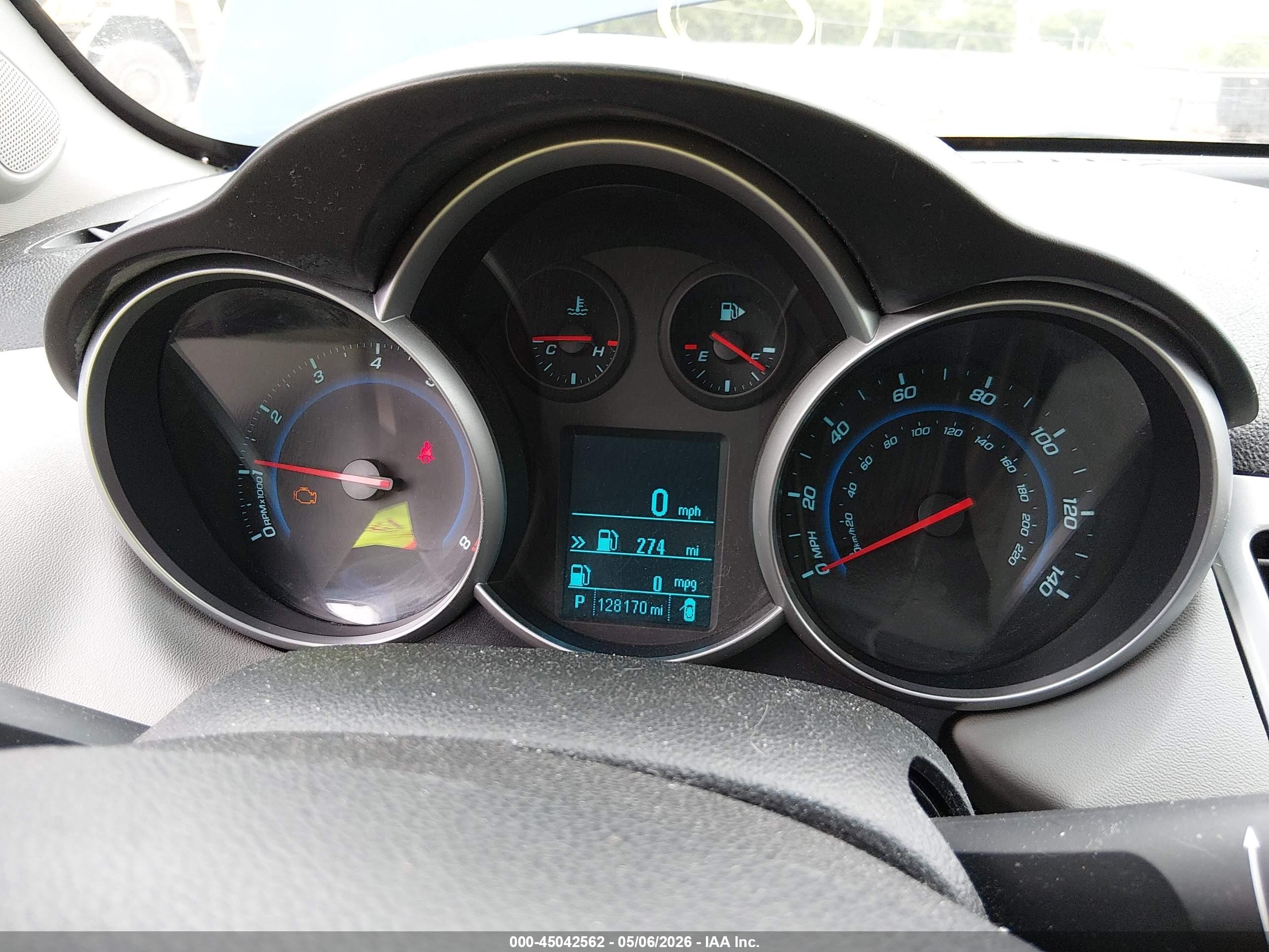 2012 Chevrolet Cruze Ls Синий vin: 1G1PC5SH4C7193506