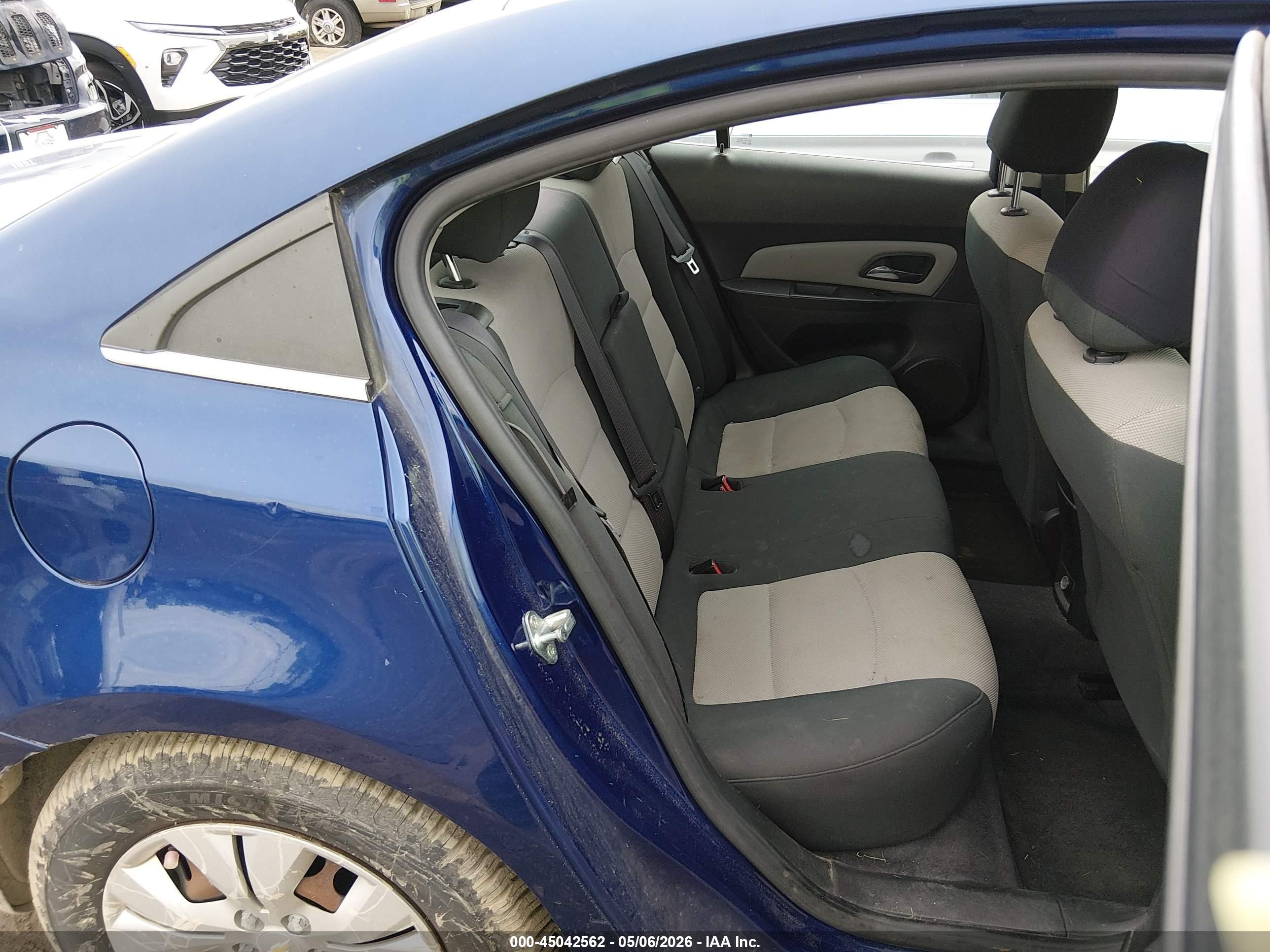 2012 Chevrolet Cruze Ls Синий vin: 1G1PC5SH4C7193506