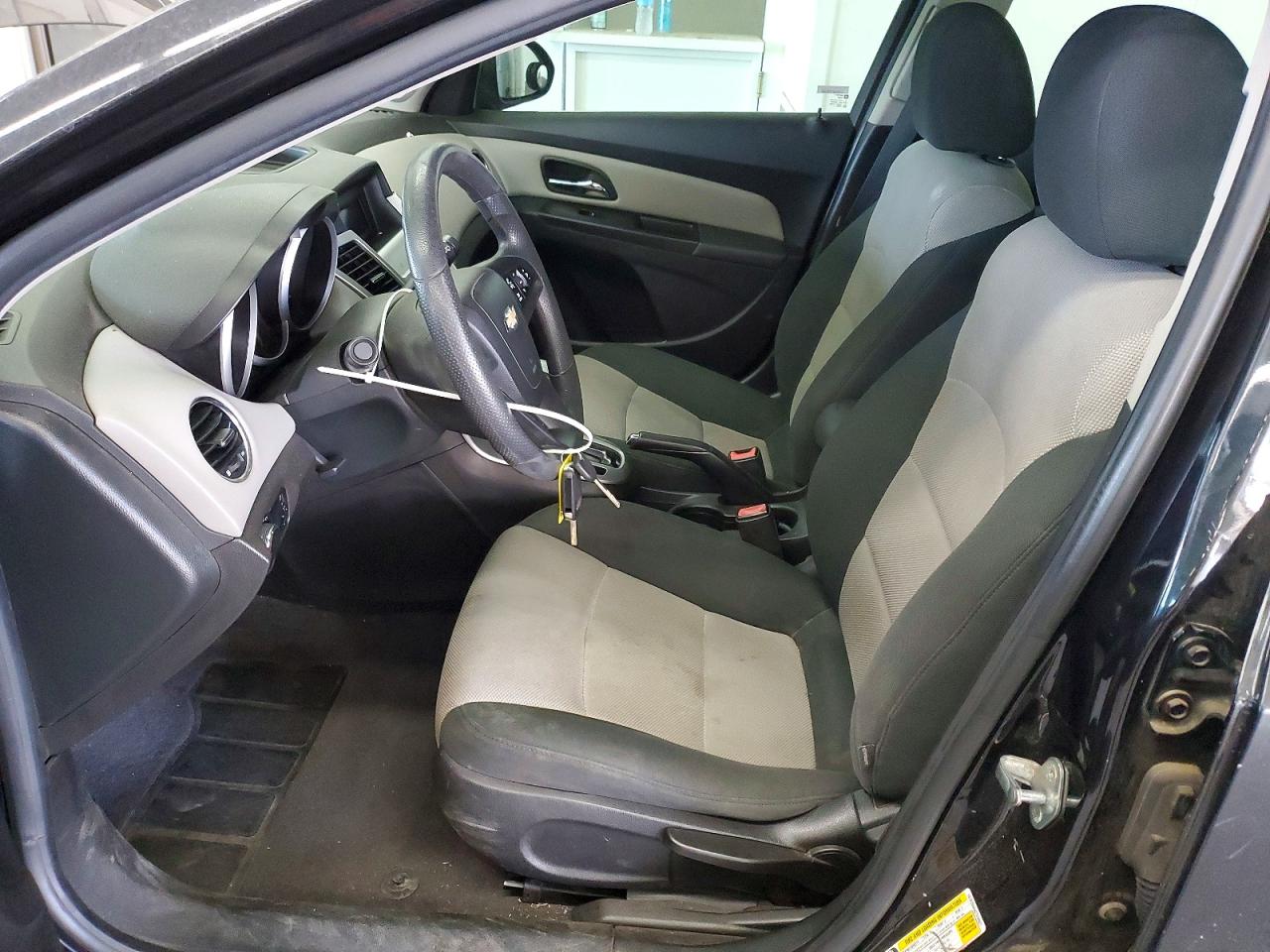 2012 Chevrolet Cruze Ls Black vin: 1G1PC5SH4C7210921