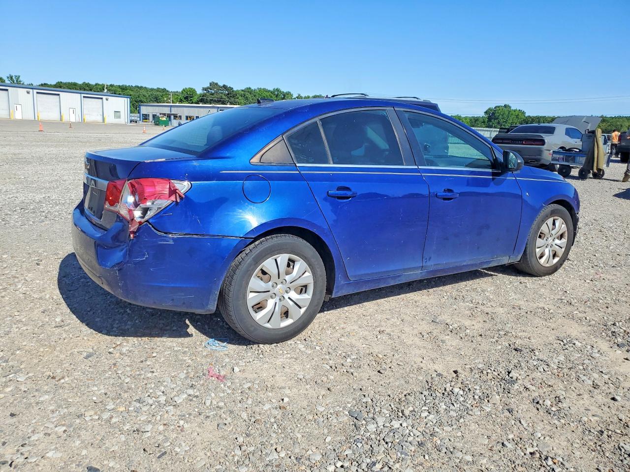 2012 Chevrolet Cruze Ls Blue vin: 1G1PC5SH4C7240632