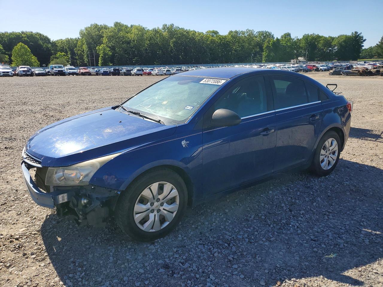 2012 Chevrolet Cruze Ls Blue vin: 1G1PC5SH4C7240632