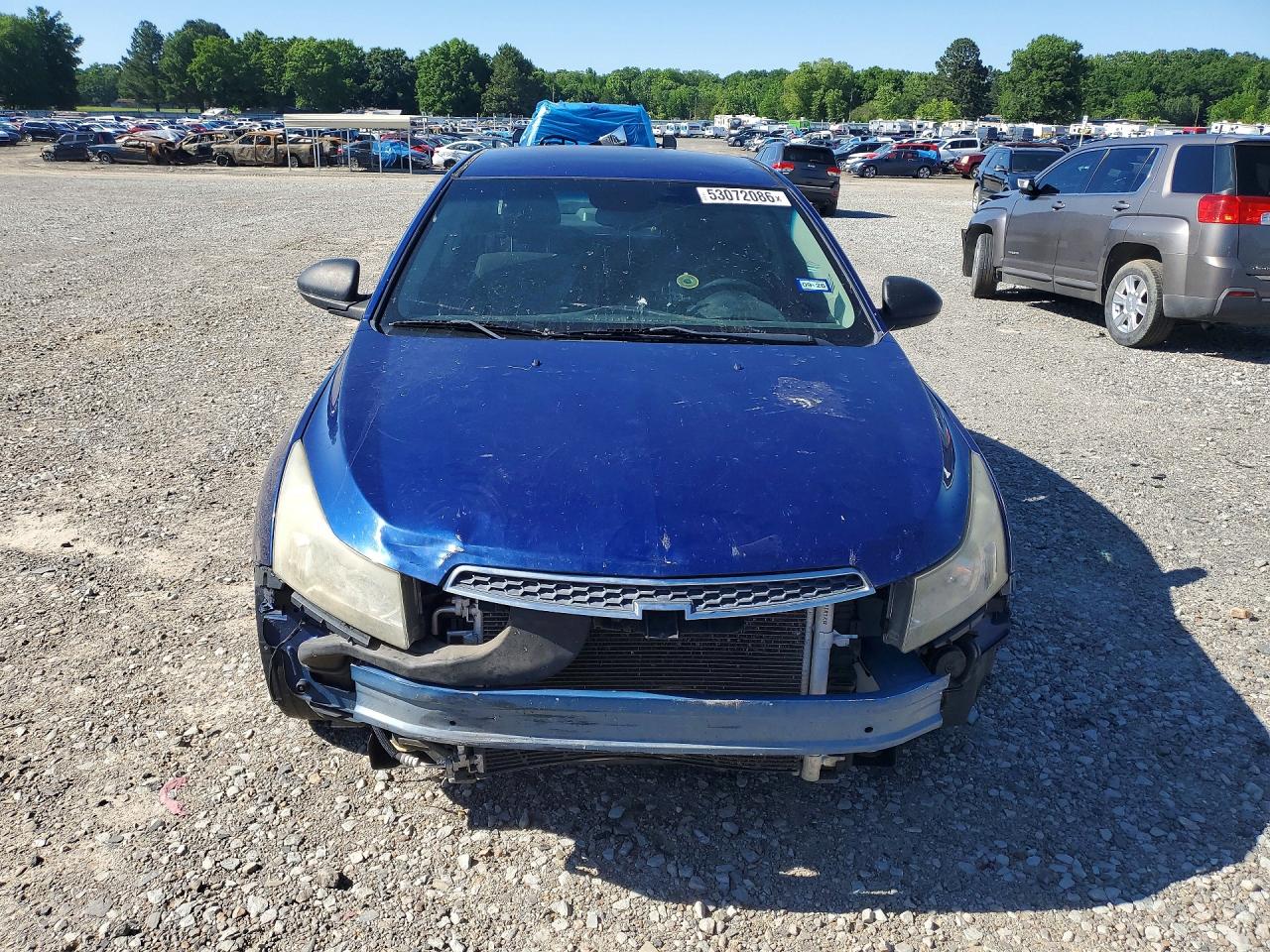 2012 Chevrolet Cruze Ls Blue vin: 1G1PC5SH4C7240632