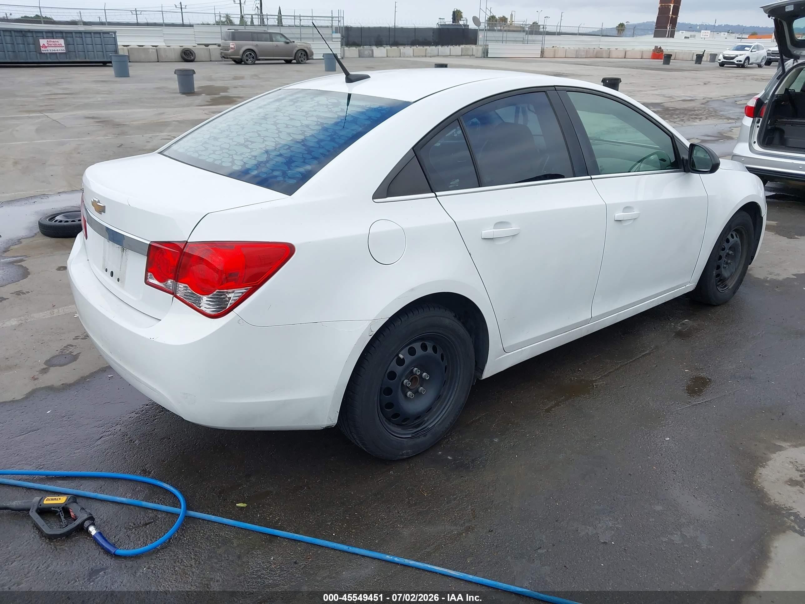 2012 Chevrolet Cruze Ls Белый vin: 1G1PC5SH4C7244910