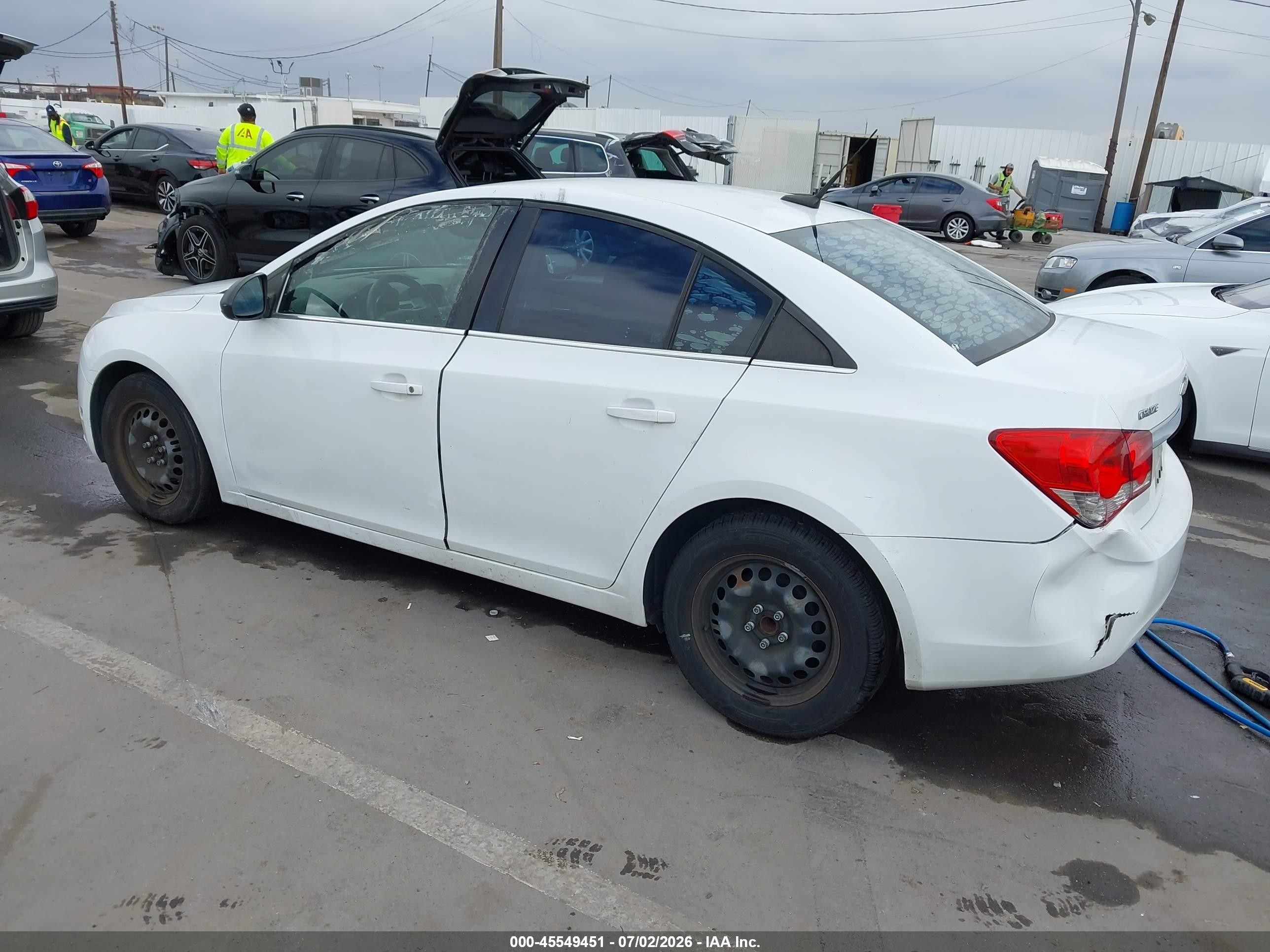 2012 Chevrolet Cruze Ls Белый vin: 1G1PC5SH4C7244910