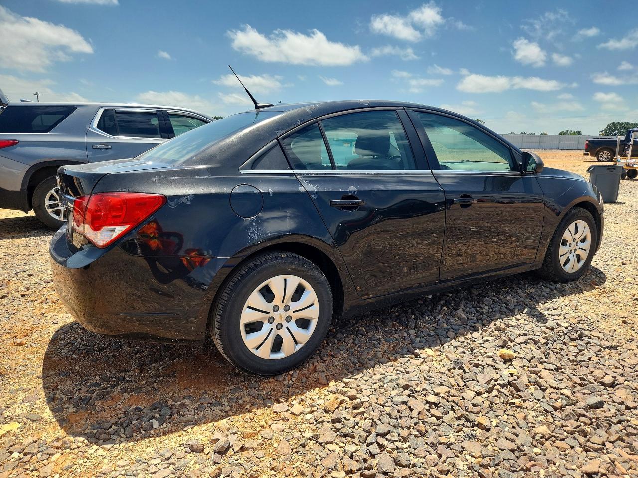 2012 Chevrolet Cruze Ls Black vin: 1G1PC5SH4C7320917