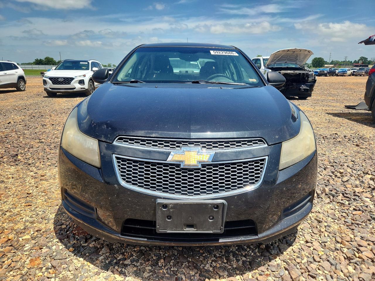2012 Chevrolet Cruze Ls Black vin: 1G1PC5SH4C7320917