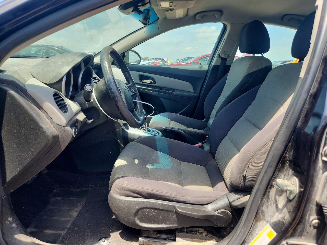 2012 Chevrolet Cruze Ls Black vin: 1G1PC5SH4C7320917