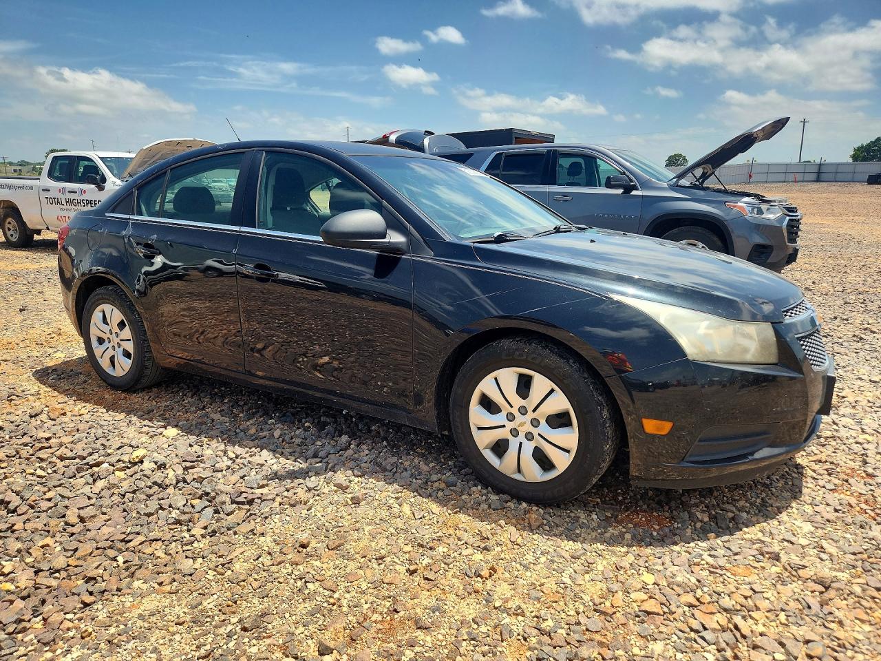 2012 Chevrolet Cruze Ls Black vin: 1G1PC5SH4C7320917