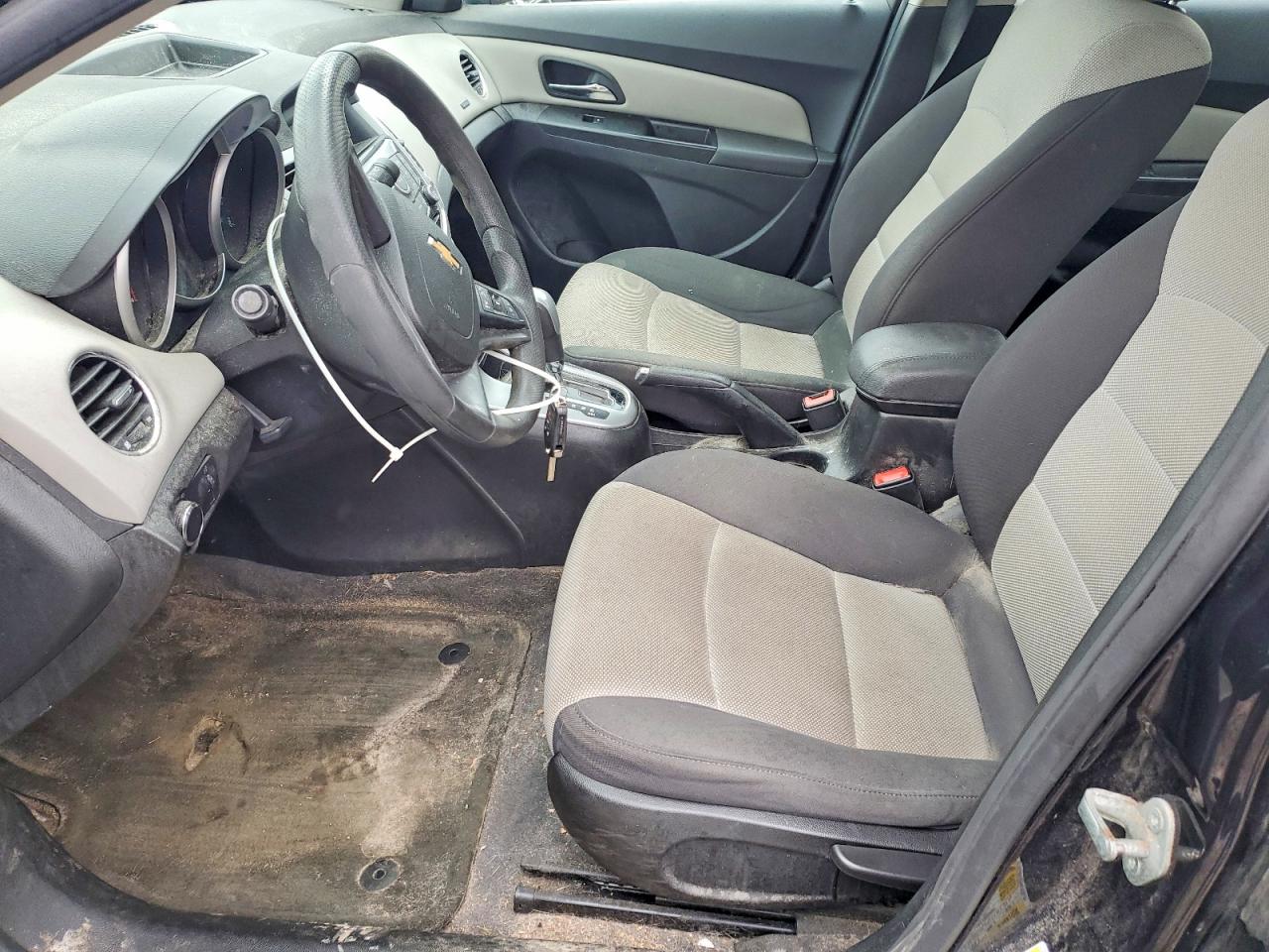 2012 Chevrolet Cruze Ls Black vin: 1G1PC5SH4C7369311