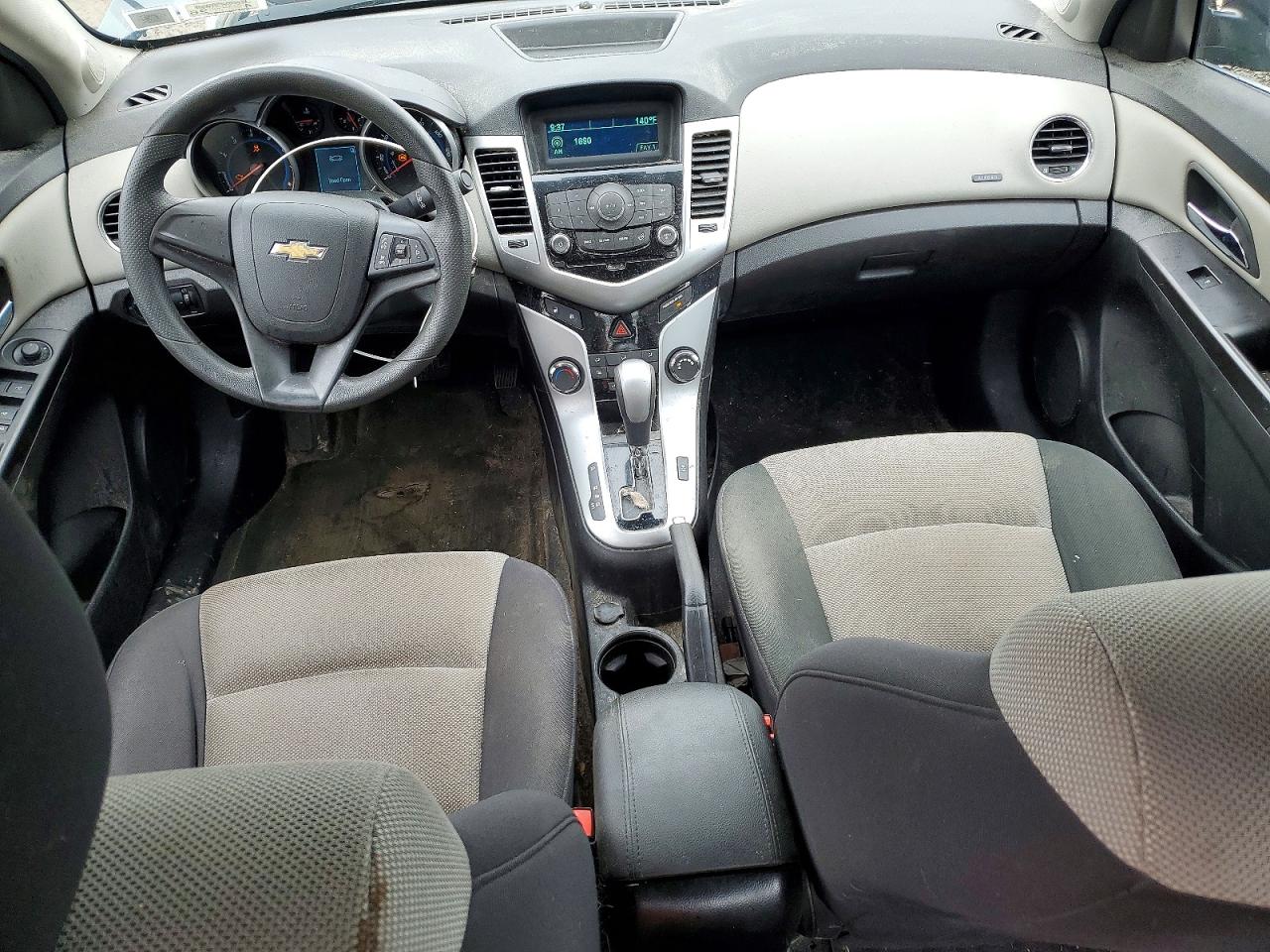 2012 Chevrolet Cruze Ls Black vin: 1G1PC5SH4C7369311