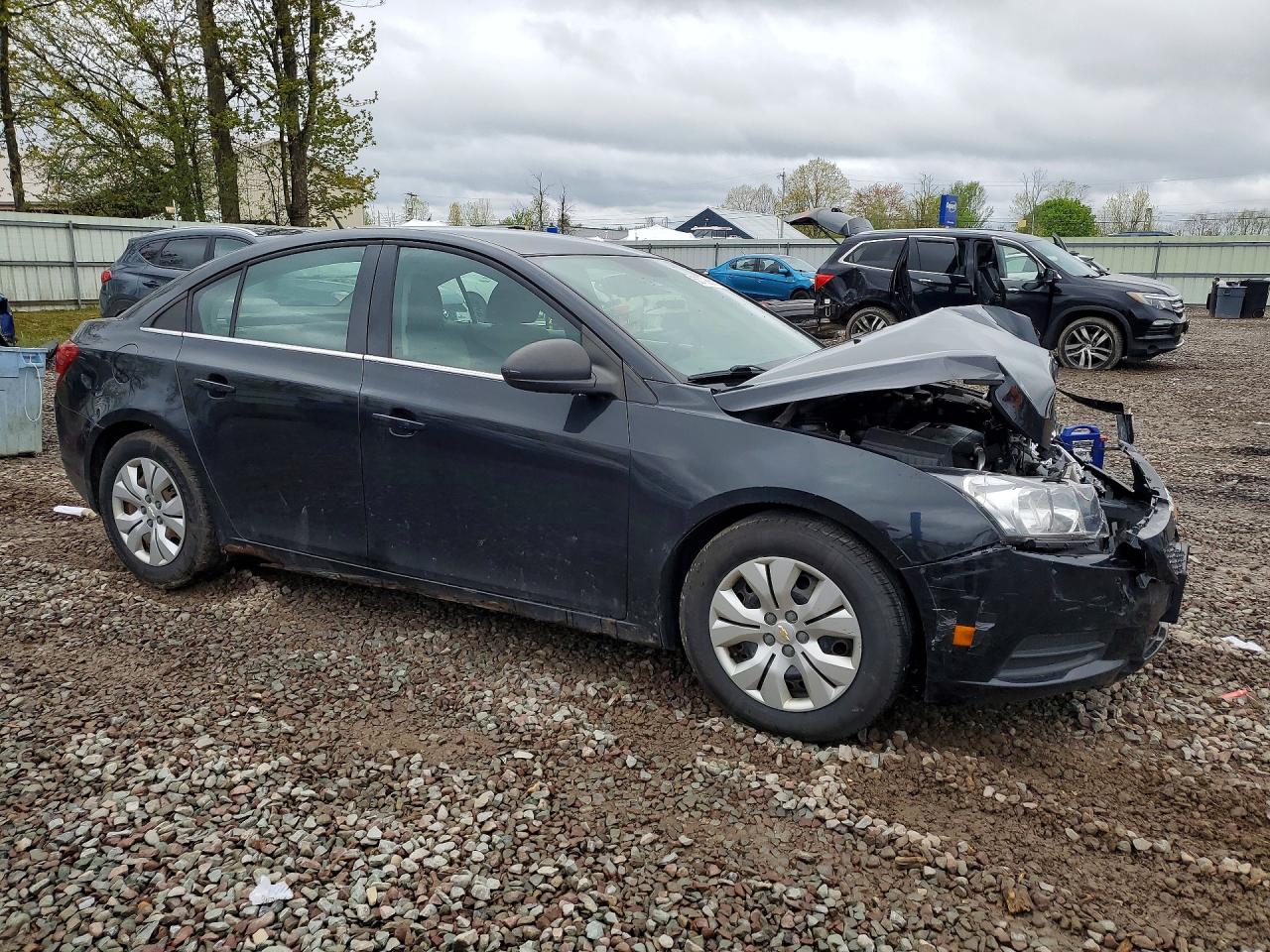 2012 Chevrolet Cruze Ls Black vin: 1G1PC5SH4C7369311