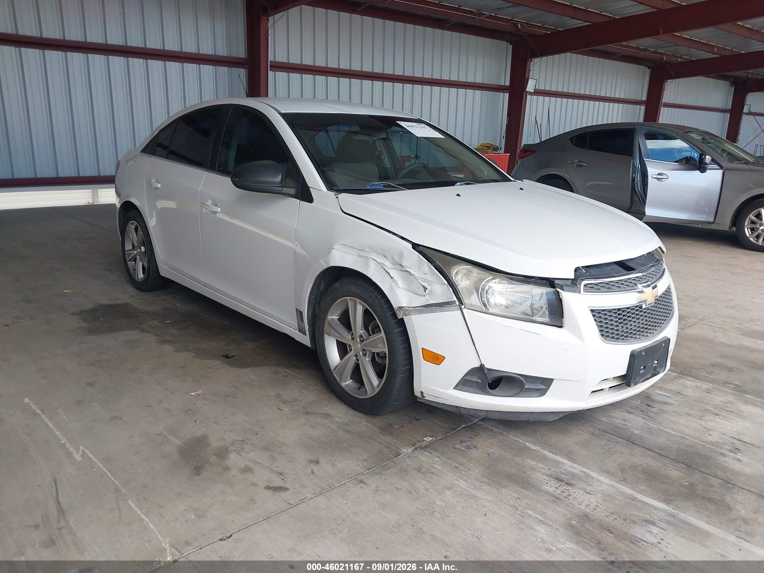 2012 Chevrolet Cruze Ls White vin: 1G1PC5SH4C7378087
