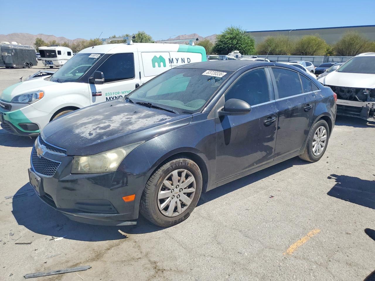 2011 Chevrolet Cruze Ls Black vin: 1G1PC5SH5B7129294