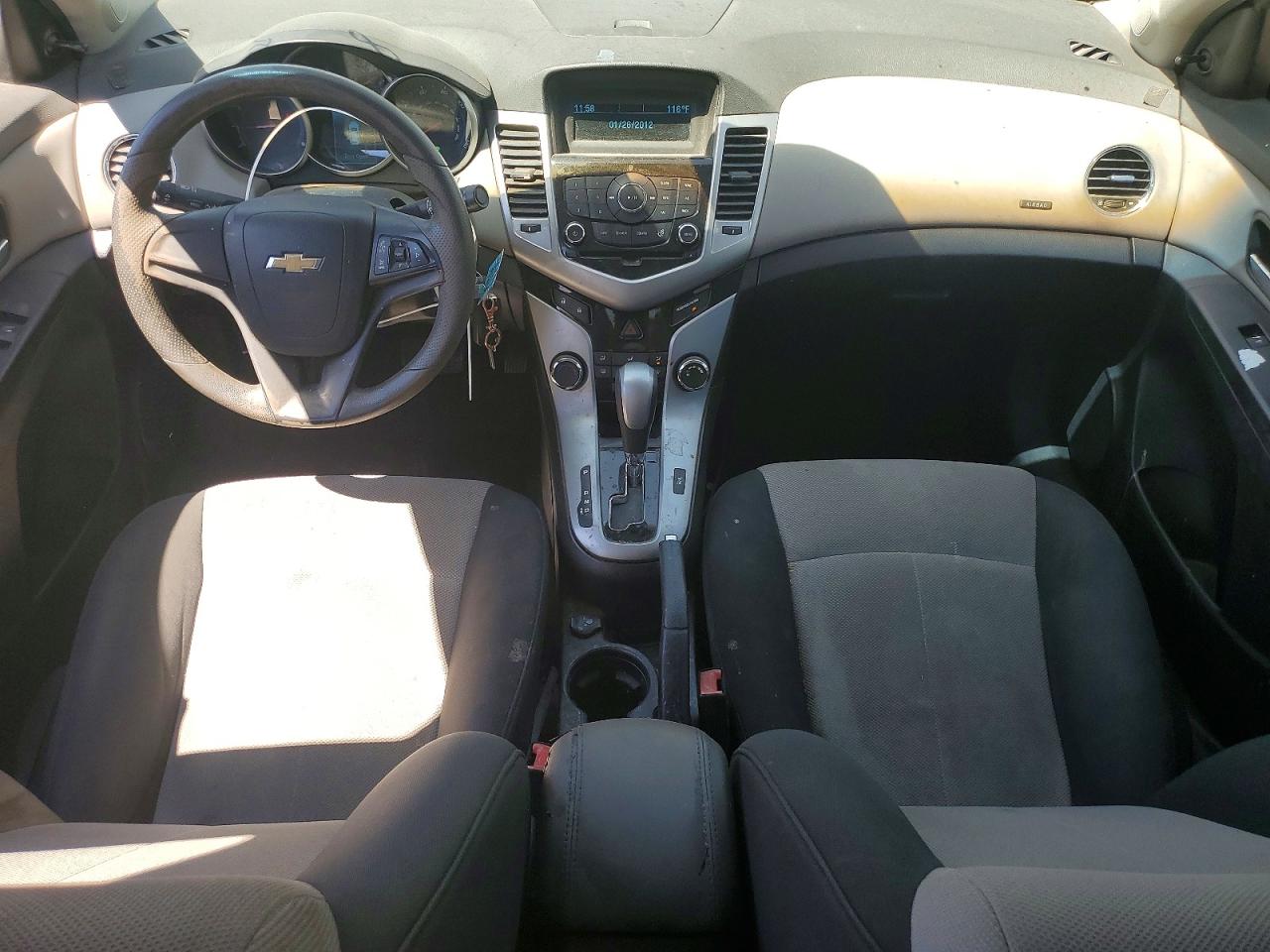 2011 Chevrolet Cruze Ls Black vin: 1G1PC5SH5B7129294